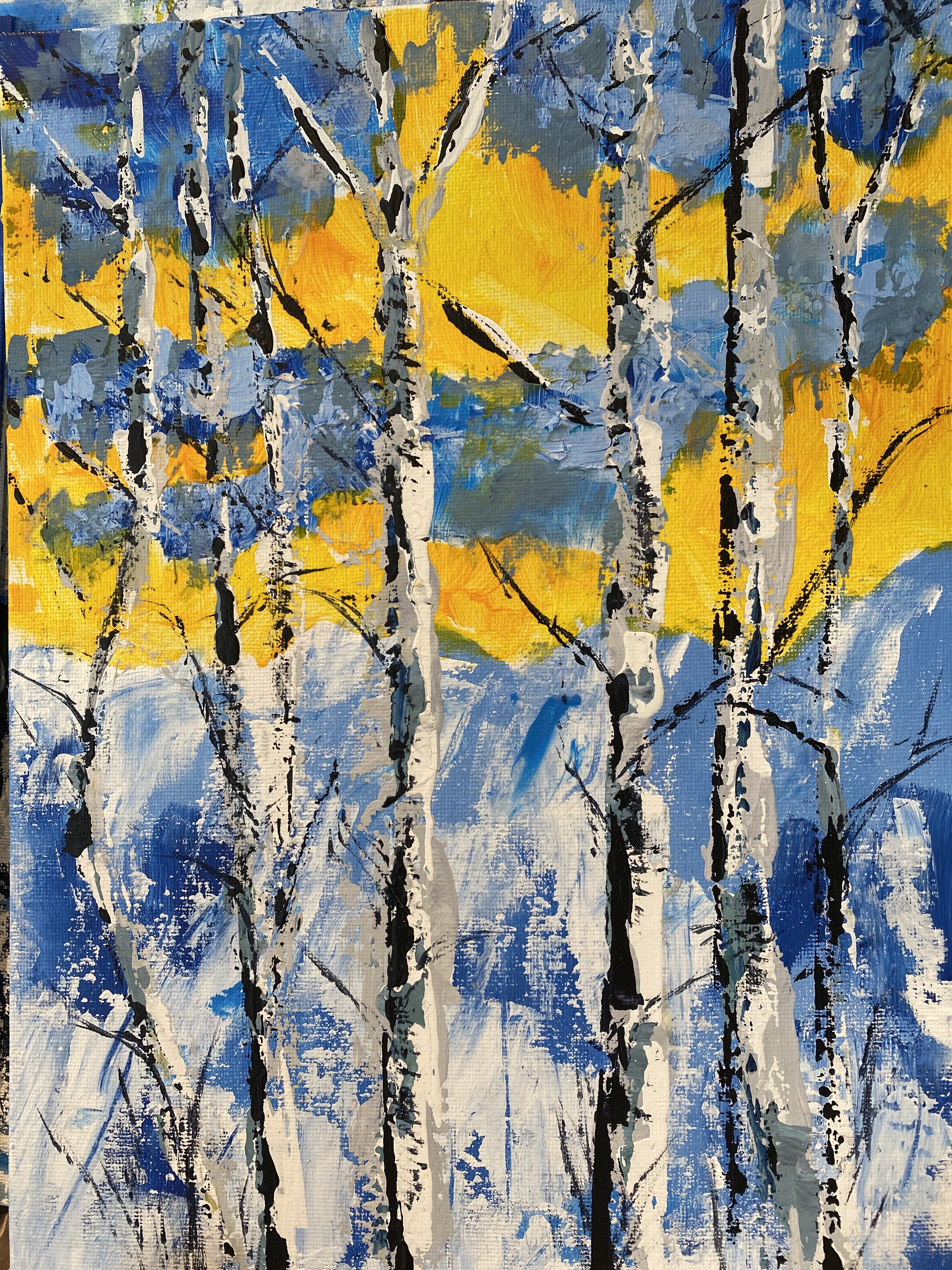 Aspen Glory
Can be done in any size
8 x 10 in. acrylic