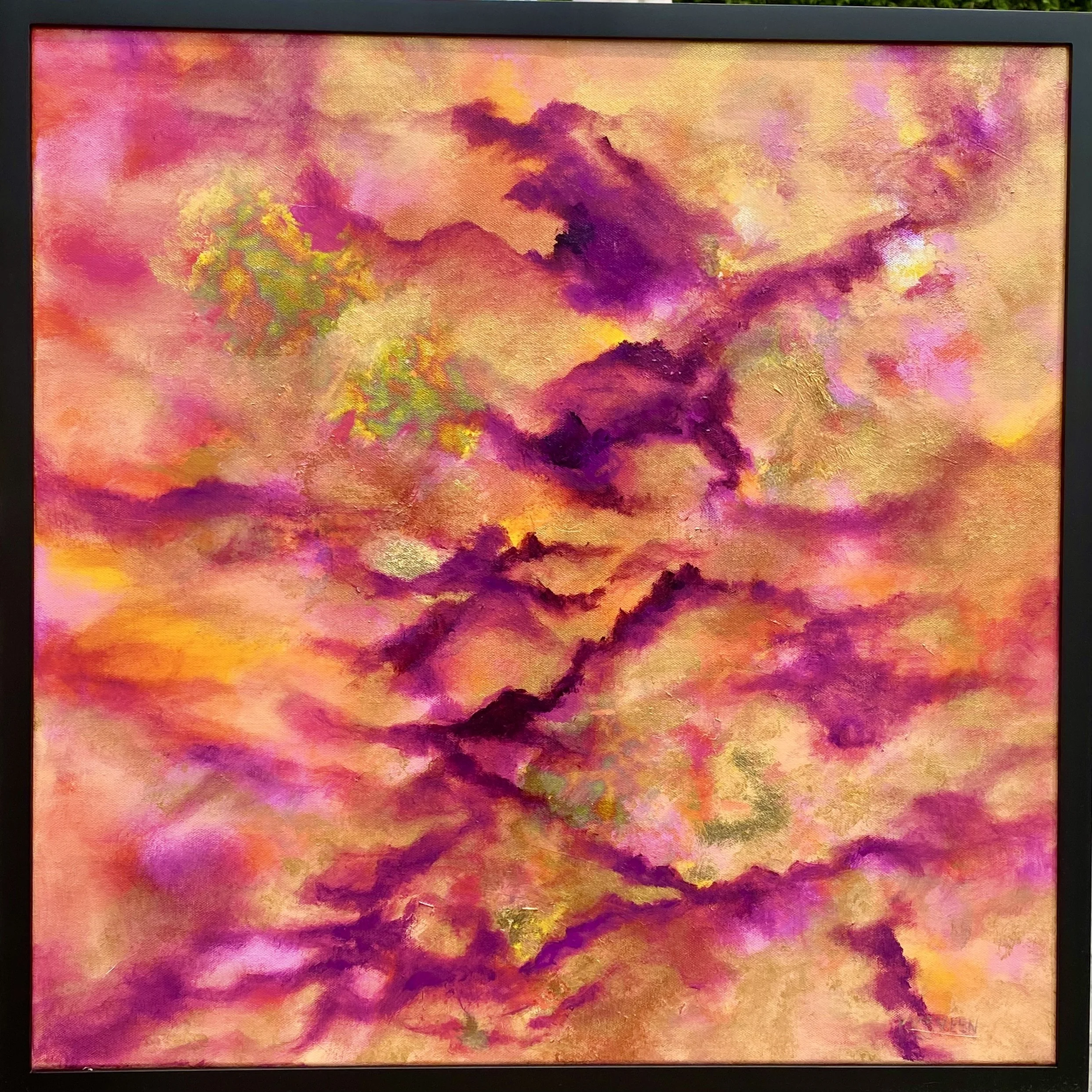 Blessing- Psalm 134
24 x 24 x .75 in. canvas
Acrylic, framed, signed original
$400.00