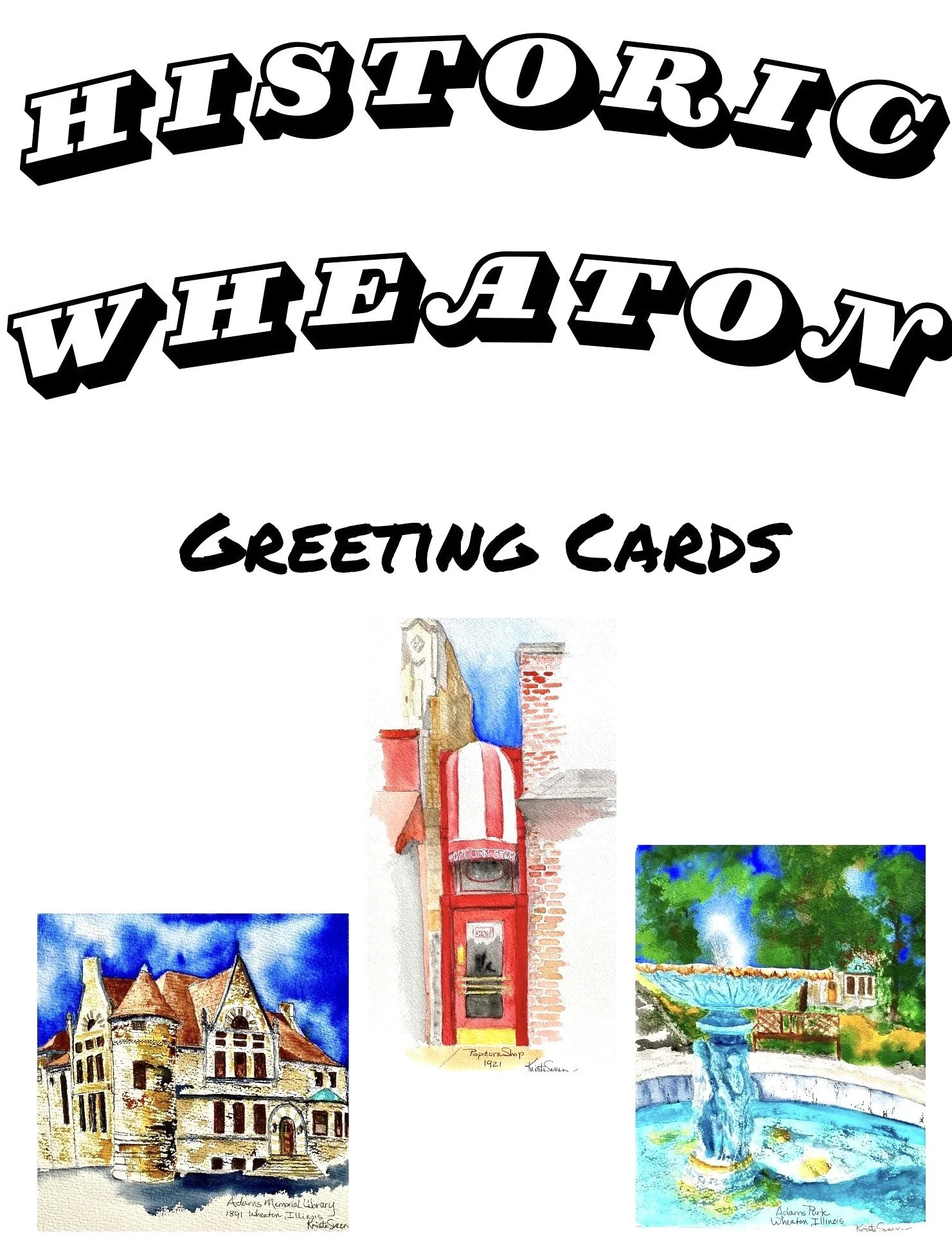Historic Wheaton Greeting Cards
