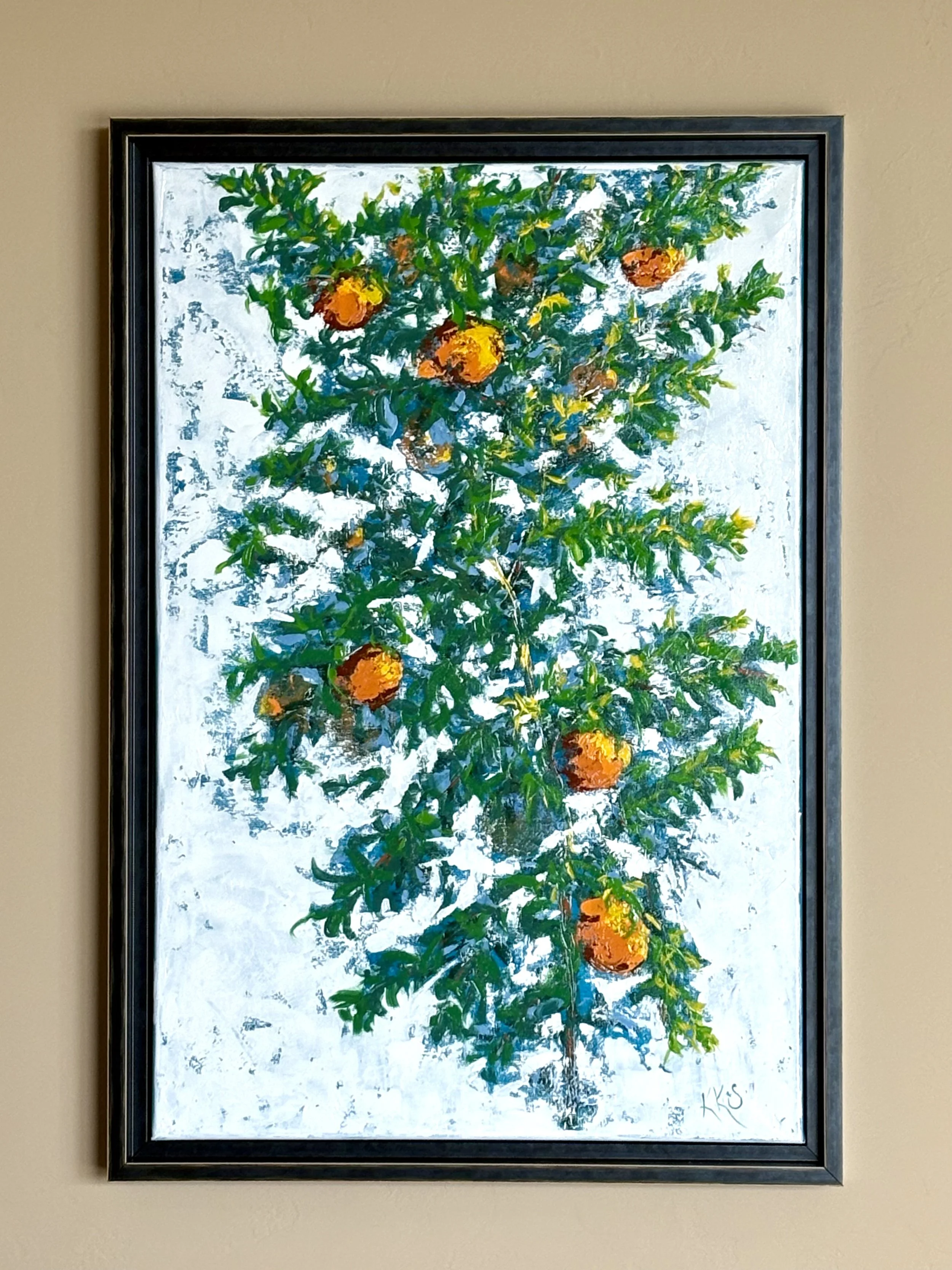 My Clementine
24 inches x 36 inches
acrylic