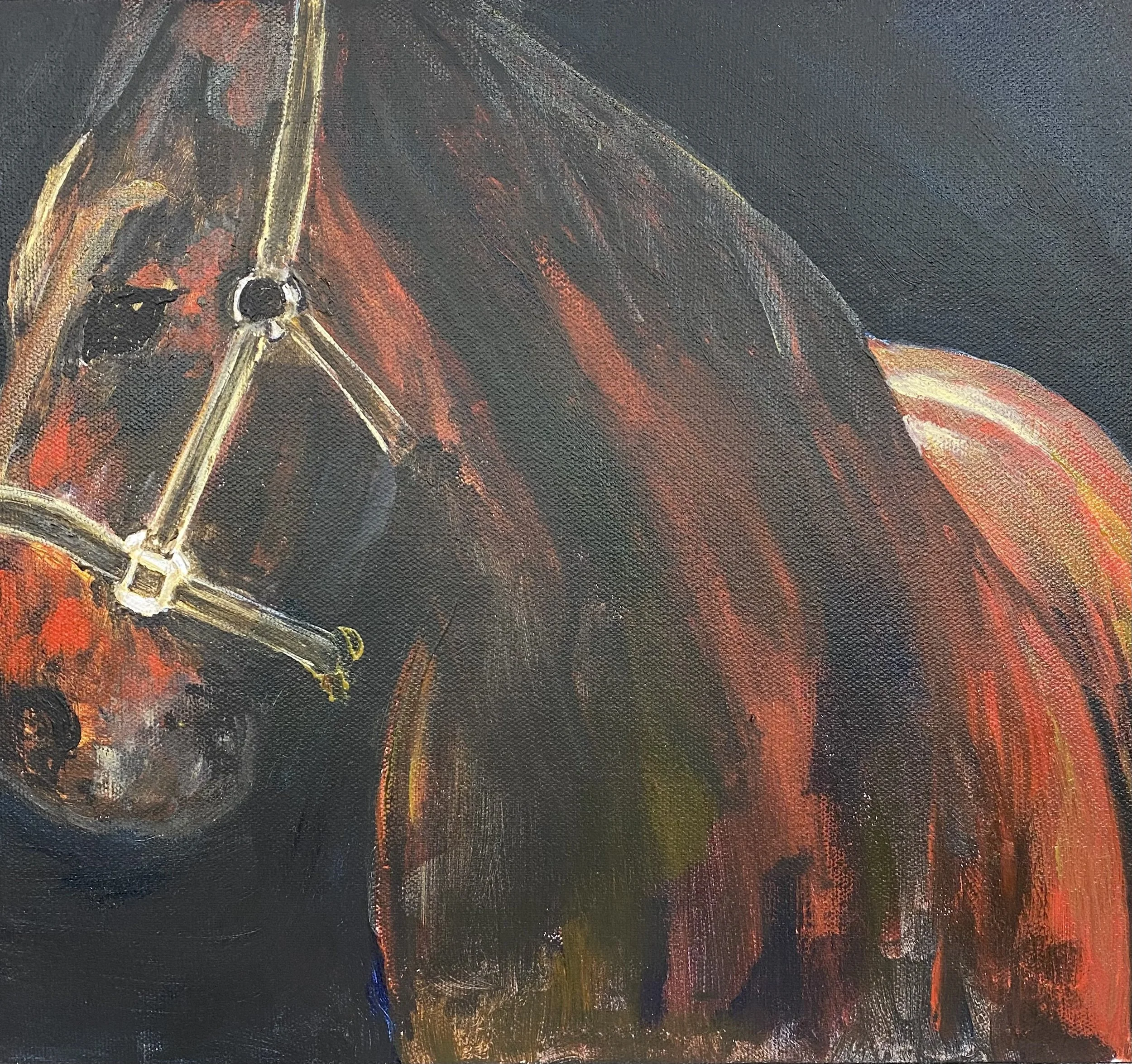 Russet Rodeo
14 x 11 inches, acrylic