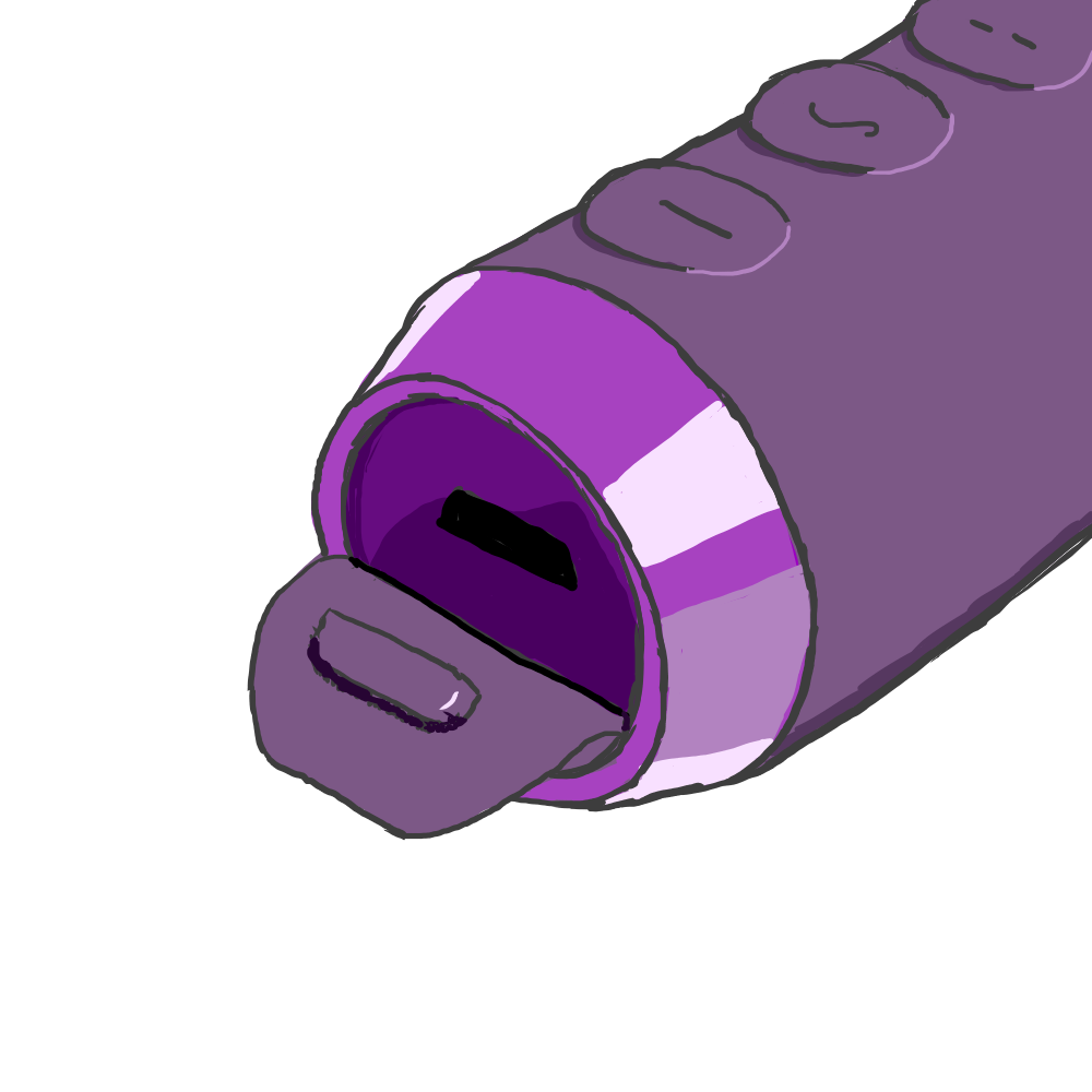  Micro-USB charging port with a silicone cover 