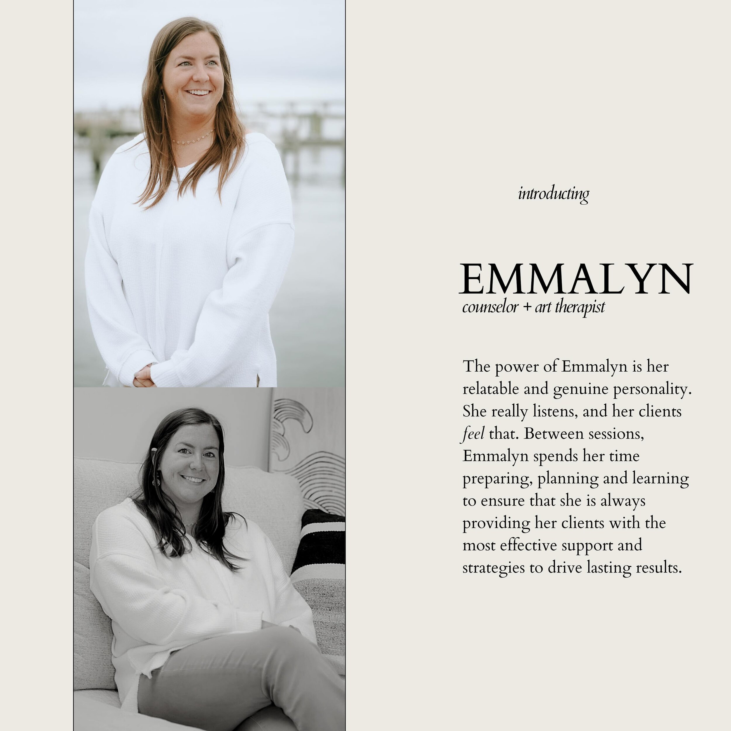 One of the best ✨

Sign up with Emmalyn with the link in bio 📲 or learn more on our website mindfullyactivenj.com
Emmalyn specializes in trauma, anxiety and depression in adults, teens &amp; kids 🫶🏼

#counselor #counseling #therapy #therapyworks #
