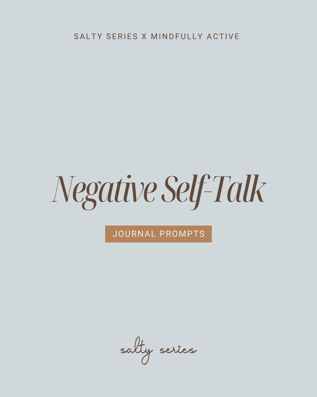 Negative self-talk can be automatic, these prompts help you pause and look at what&rsquo;s underneath it.

#counseling #therapy #anxiety #racingthoughts #mentalhealth
