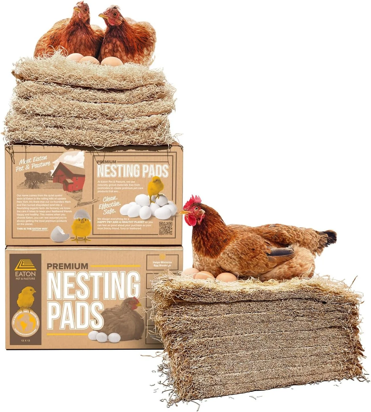 Premium Laying Hen Nesting Pads