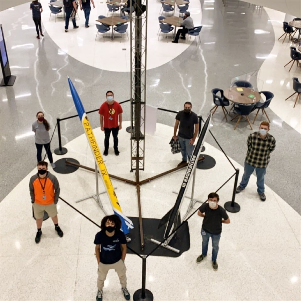 If you haven&rsquo;t already stopped by to visit our Artemis rocket and Pathfinder display in the Student Union, be sure to check it out! It will be on display until Friday.