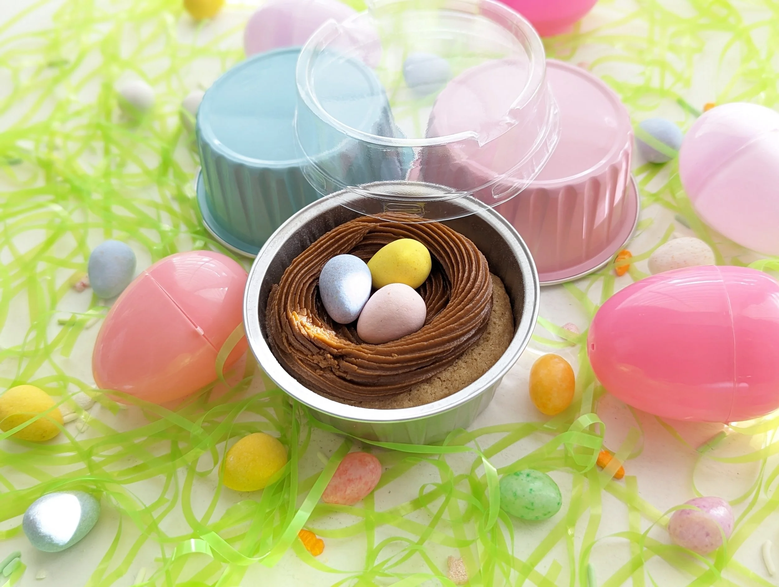 Mini Egg Nest Cookie Cake