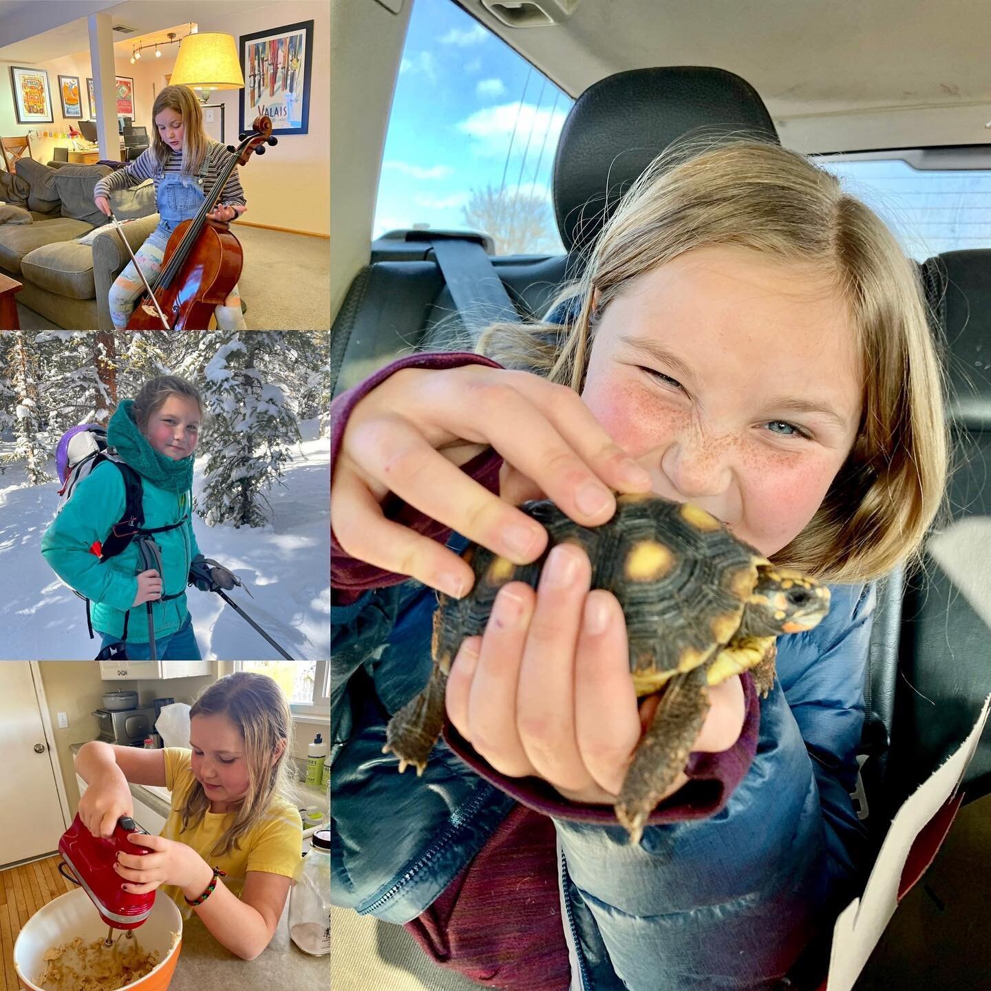 Life with Hanna is never boring. 💙💚💙💚💙💚💙 

#turtlelove #cellogirl #girlpower #lessonsfrommydaughter