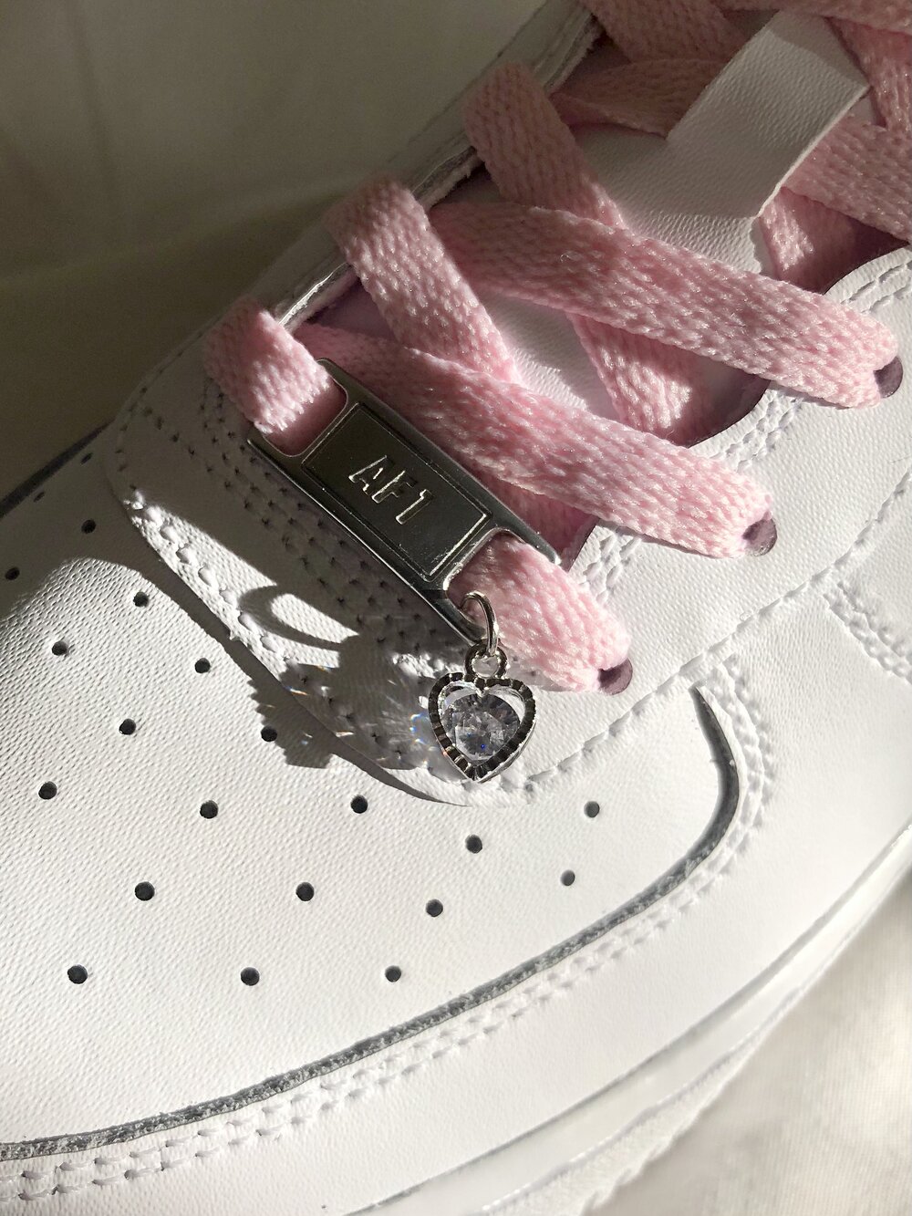 Valentine's Day themed shoe charms