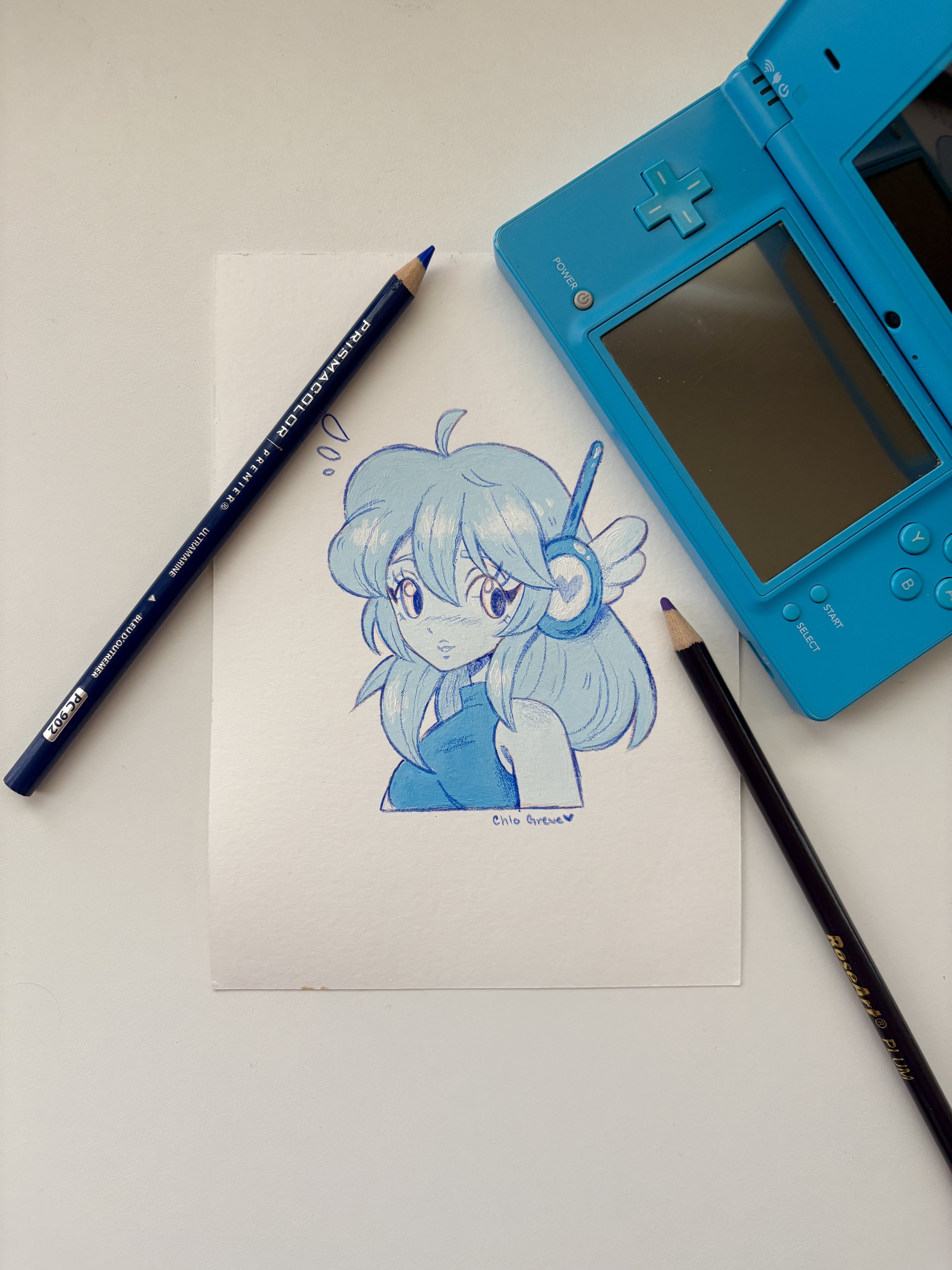 Robo Girl Painting