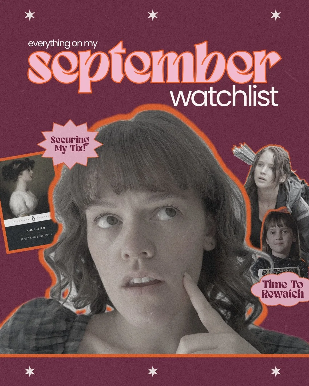 what are you watching this month???

wish I could say I was niche and indie and cool but I&rsquo;m just too excited for the hunger games re-releases 

#filmlove #letterboxd #watchlist #newmovie #movierecommendation @letterboxd