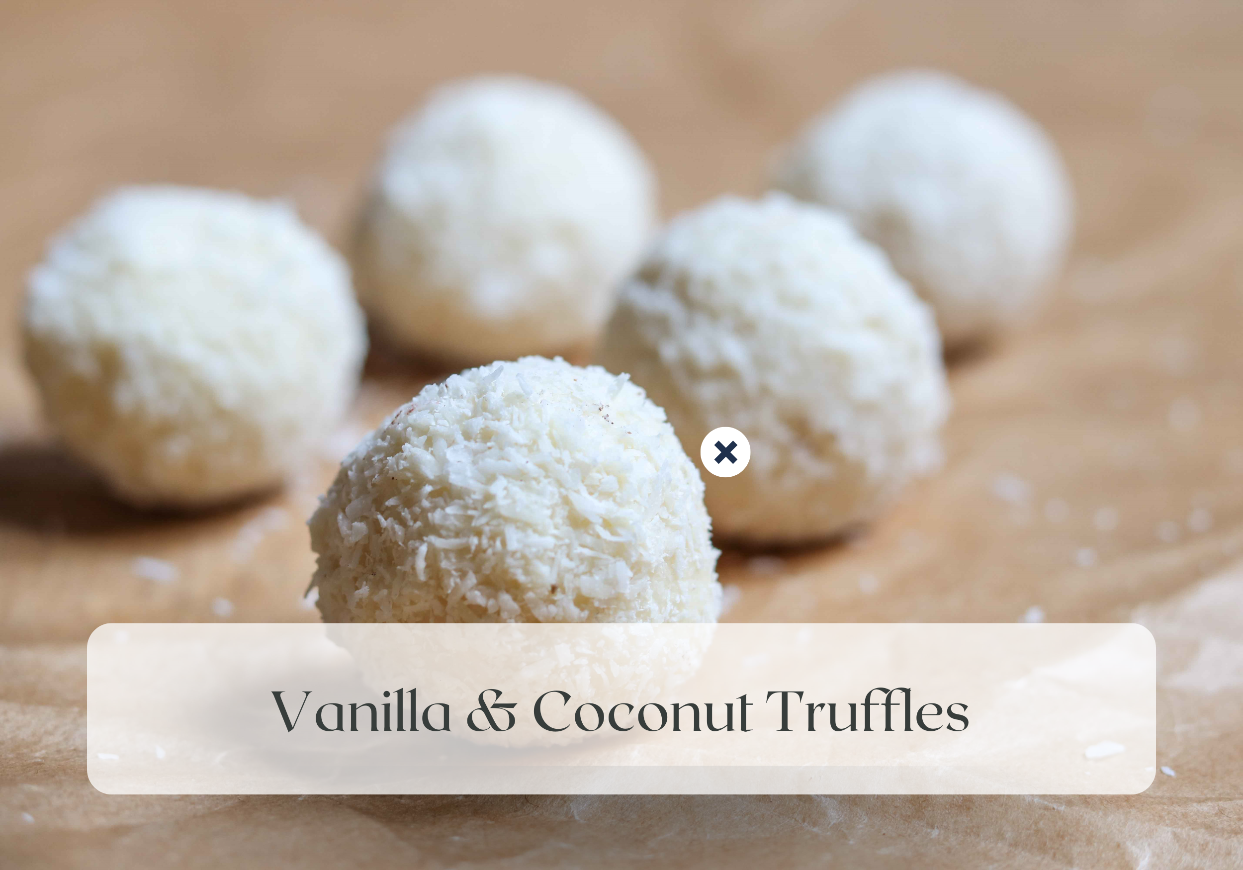 Meatless Monday’s: Vanilla &amp; Coconut Truffles