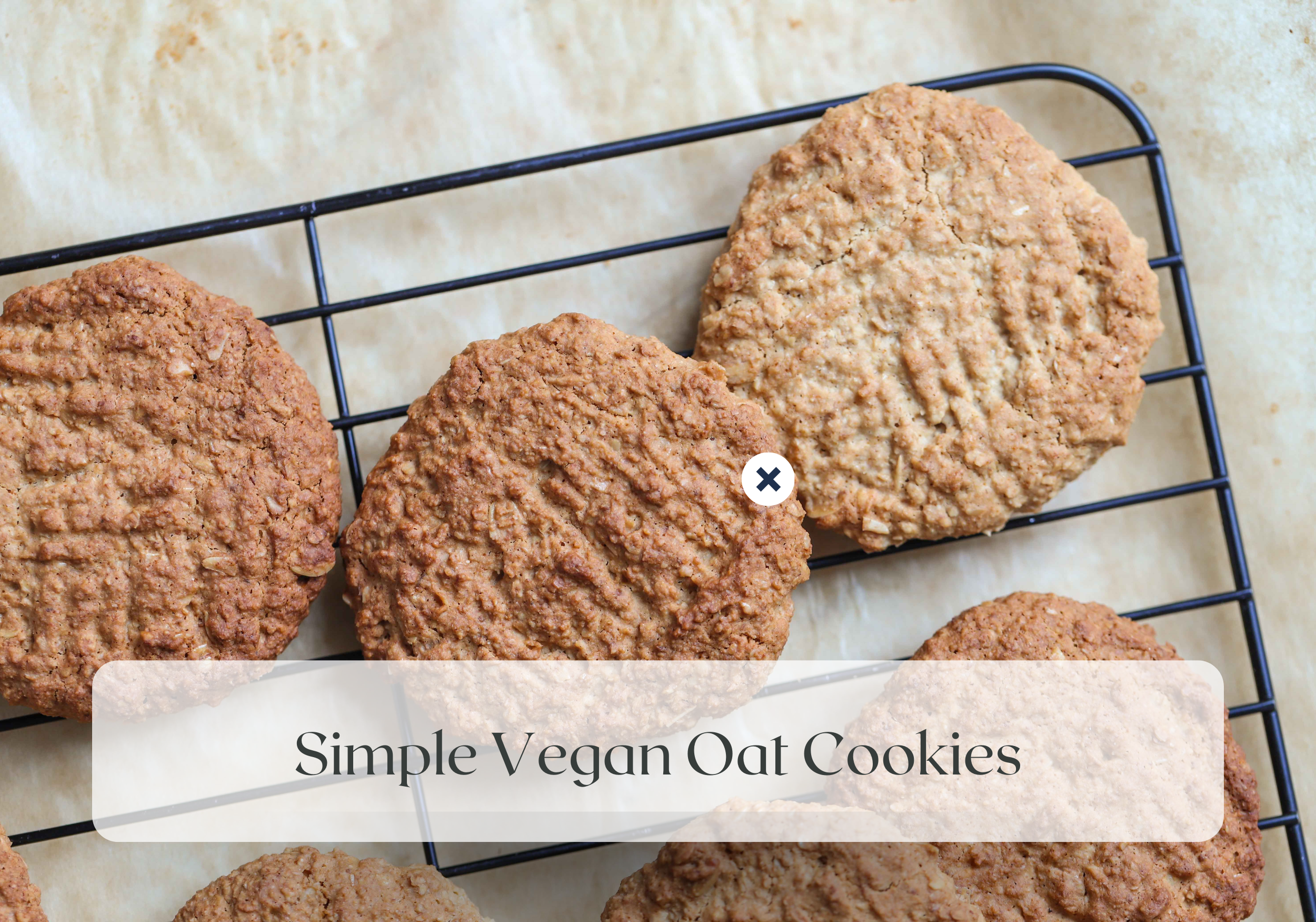 Meatless Monday’s: Simple Vegan Oat Cookies