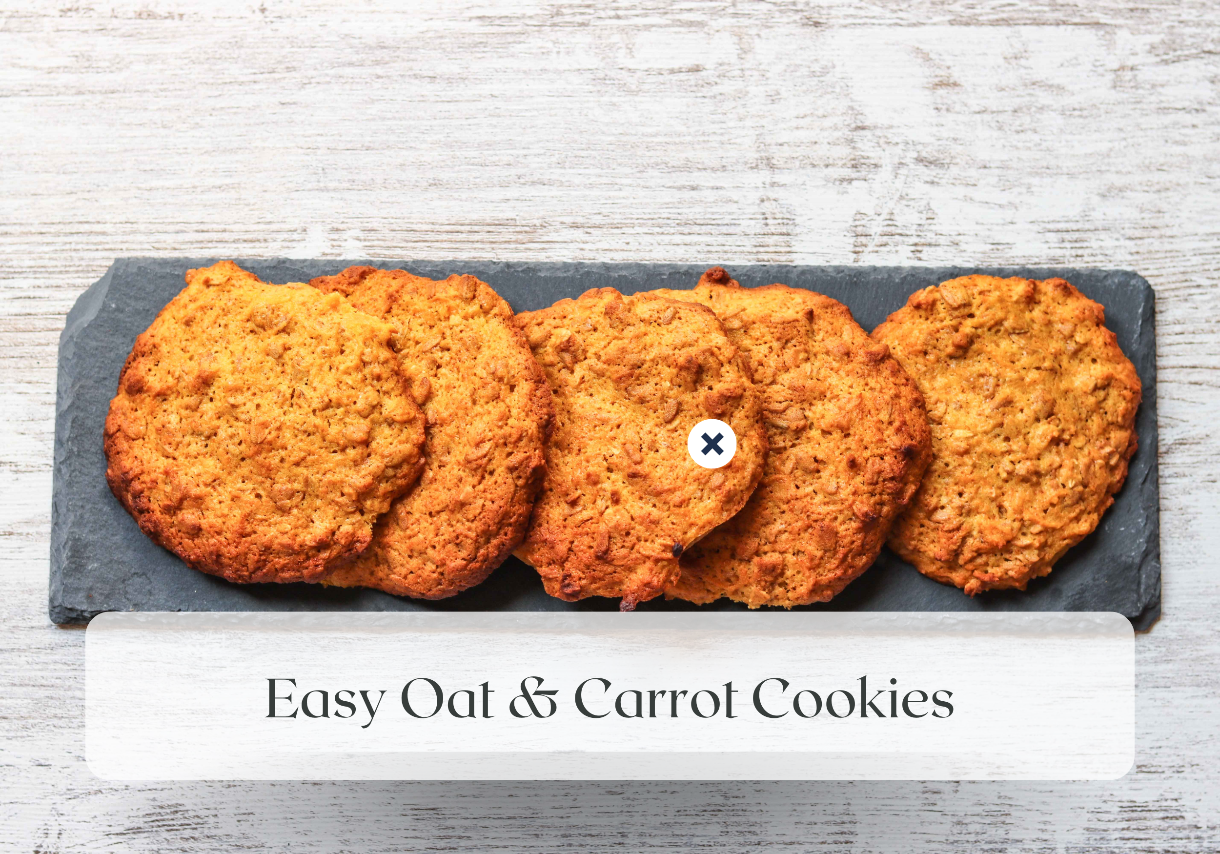 Meatless Monday’s: Easy Oat &amp; Carrot Cookies