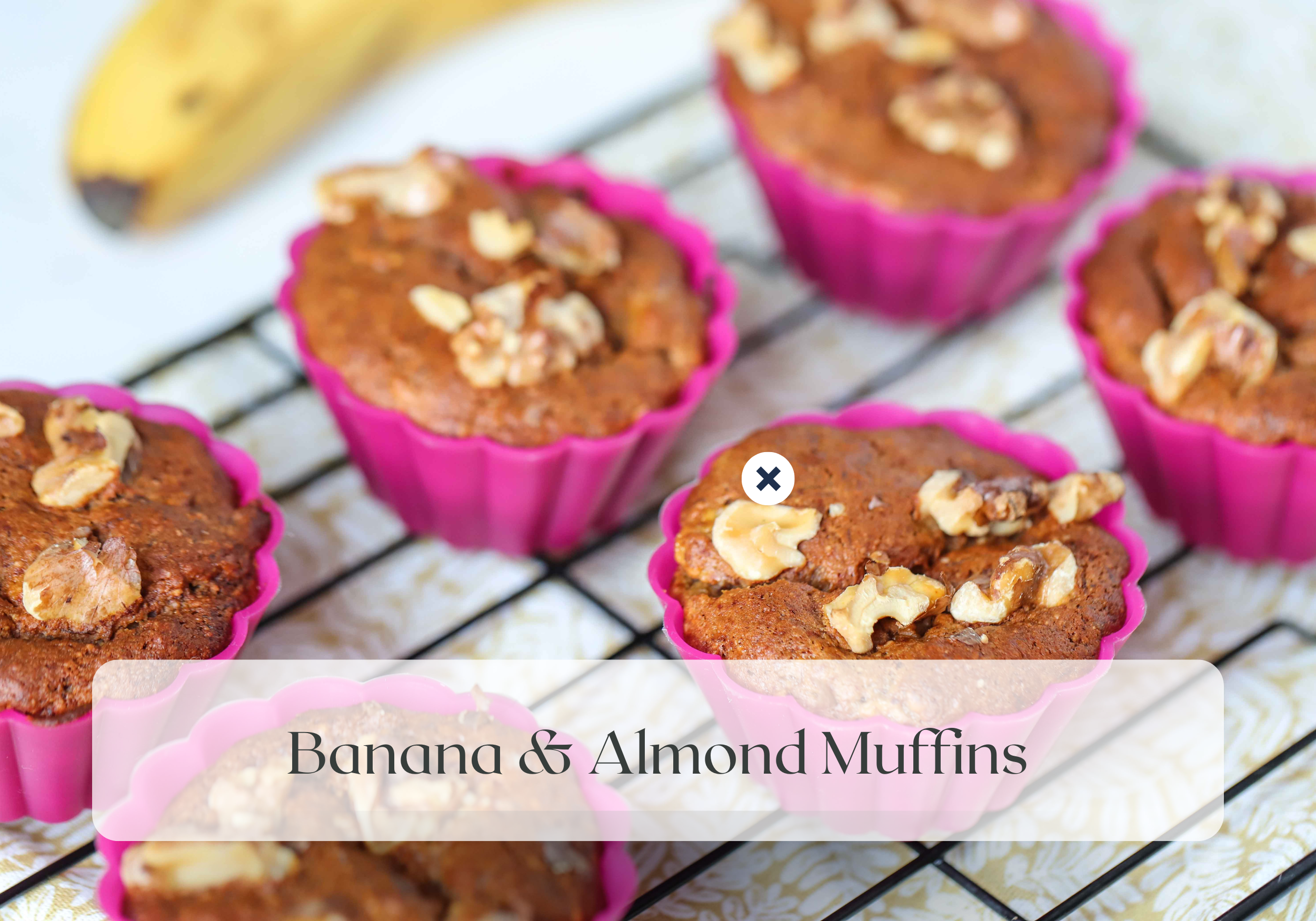 Meatless Monday’s: Banana &amp; Almond Muffins
