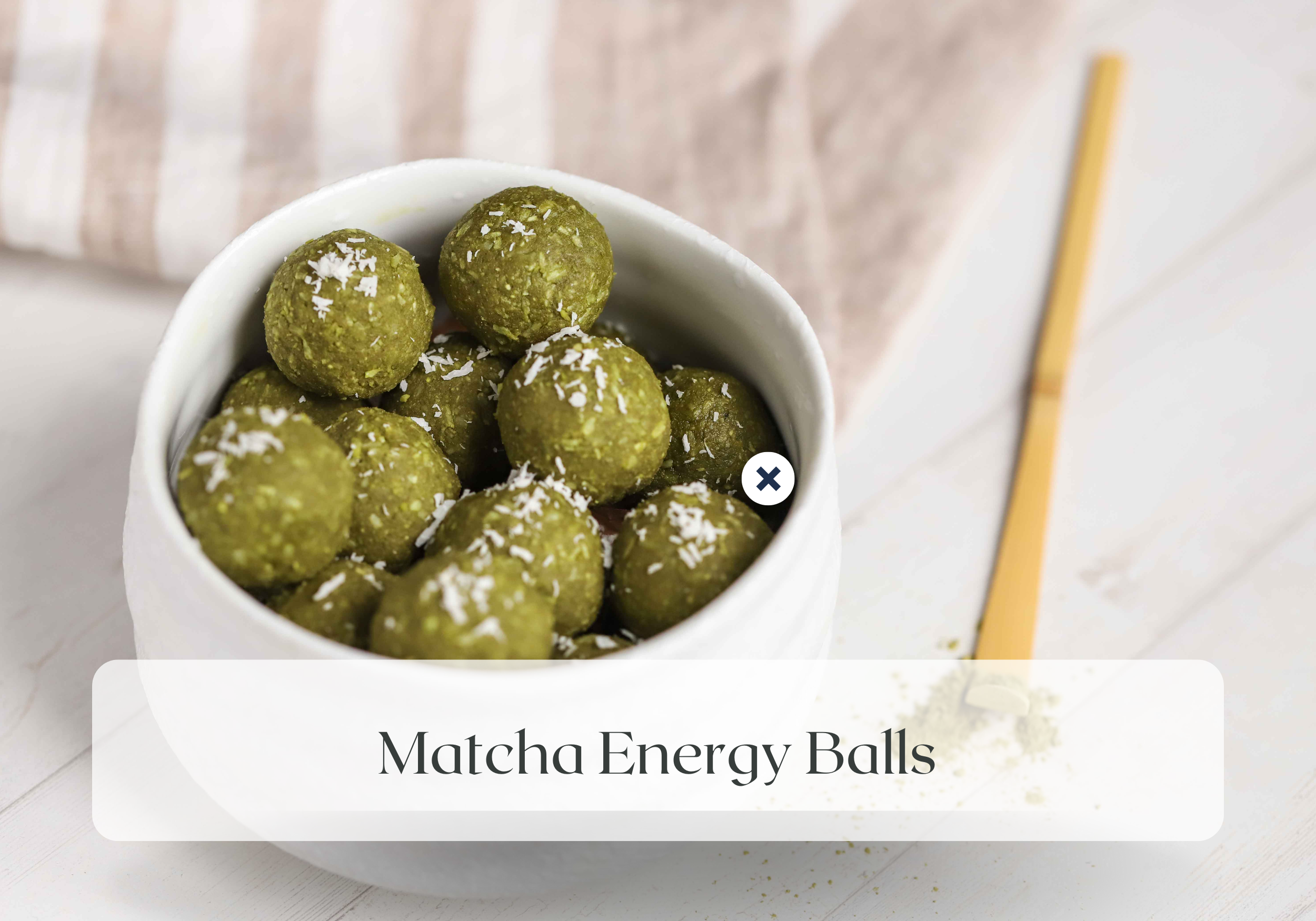 Meatless Monday: Matcha Energy Balls