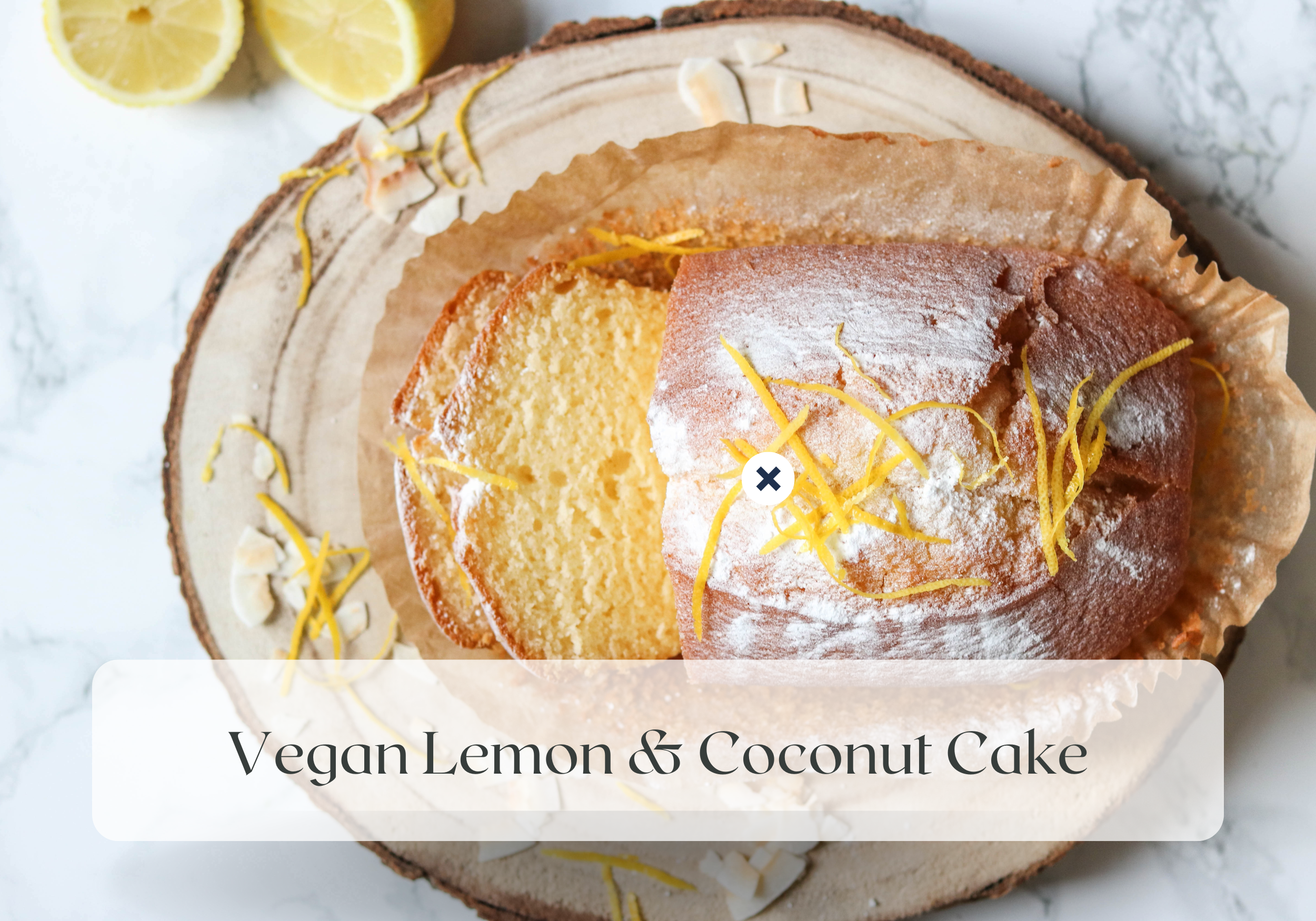 Meatless Monday: Vegan Lemon &amp; Coconut Cake