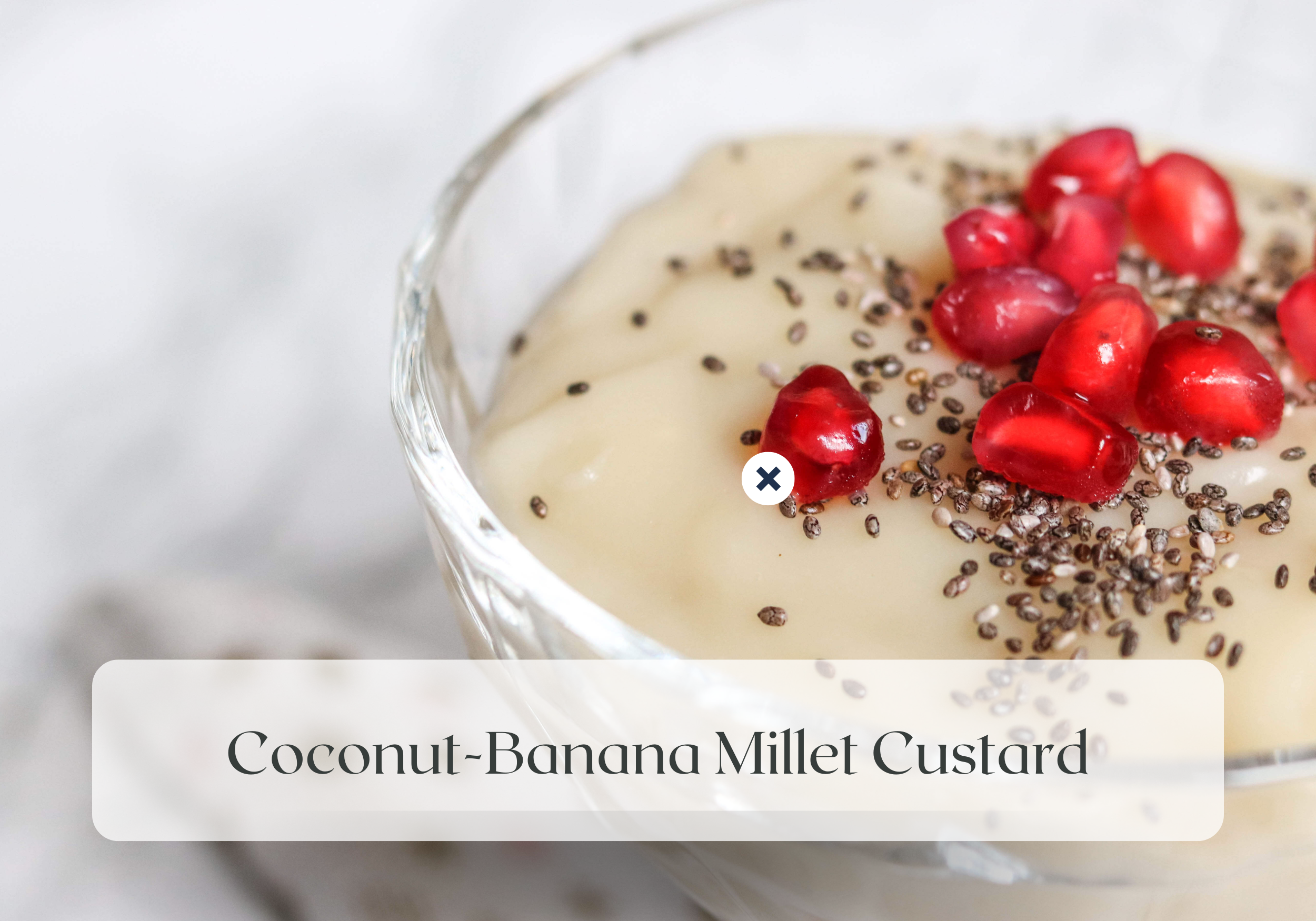 Meatless Monday: Coconut-Banana Millet Custard
