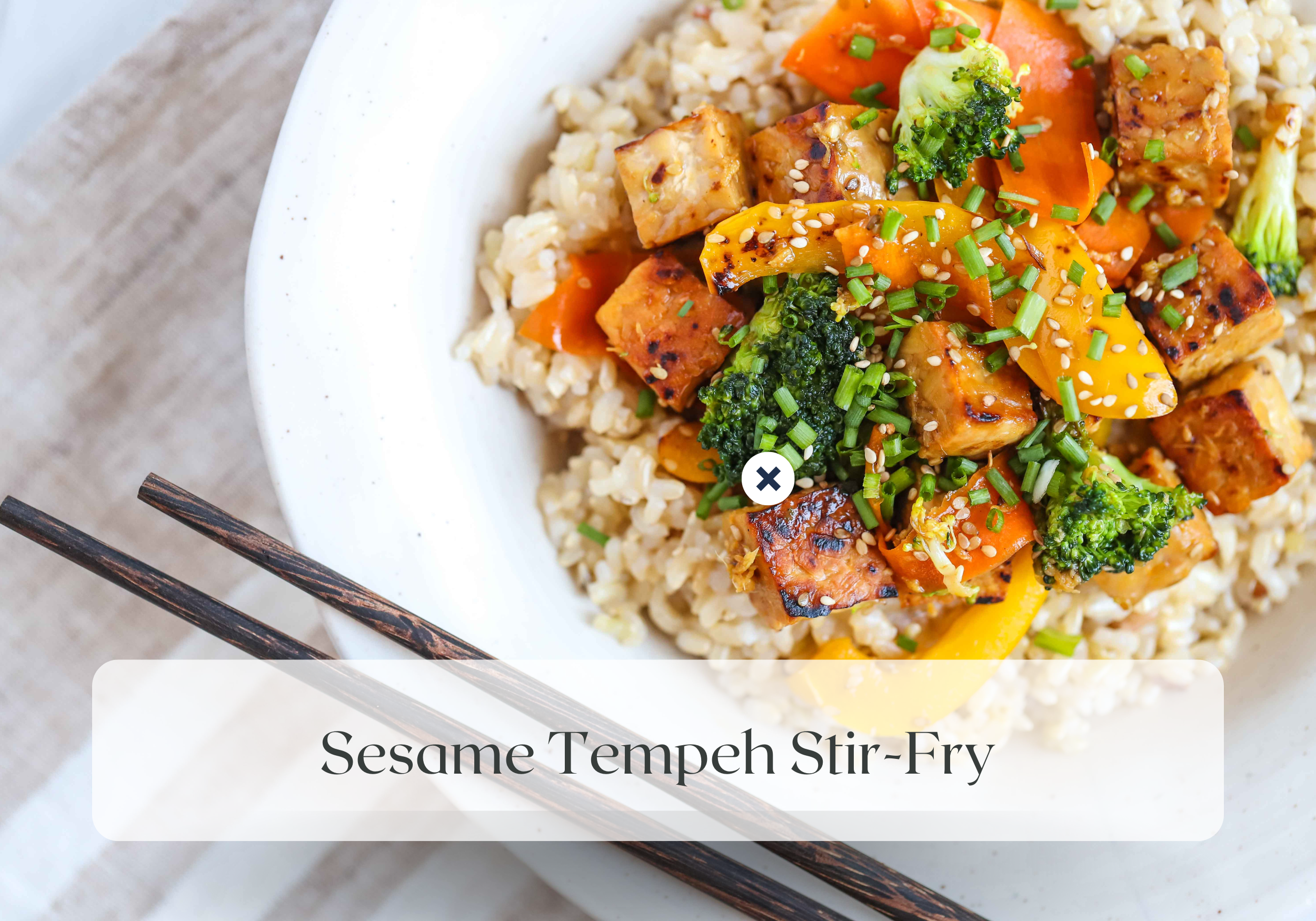 Meatless Monday’s: Sesame Tempeh Stir-Fry