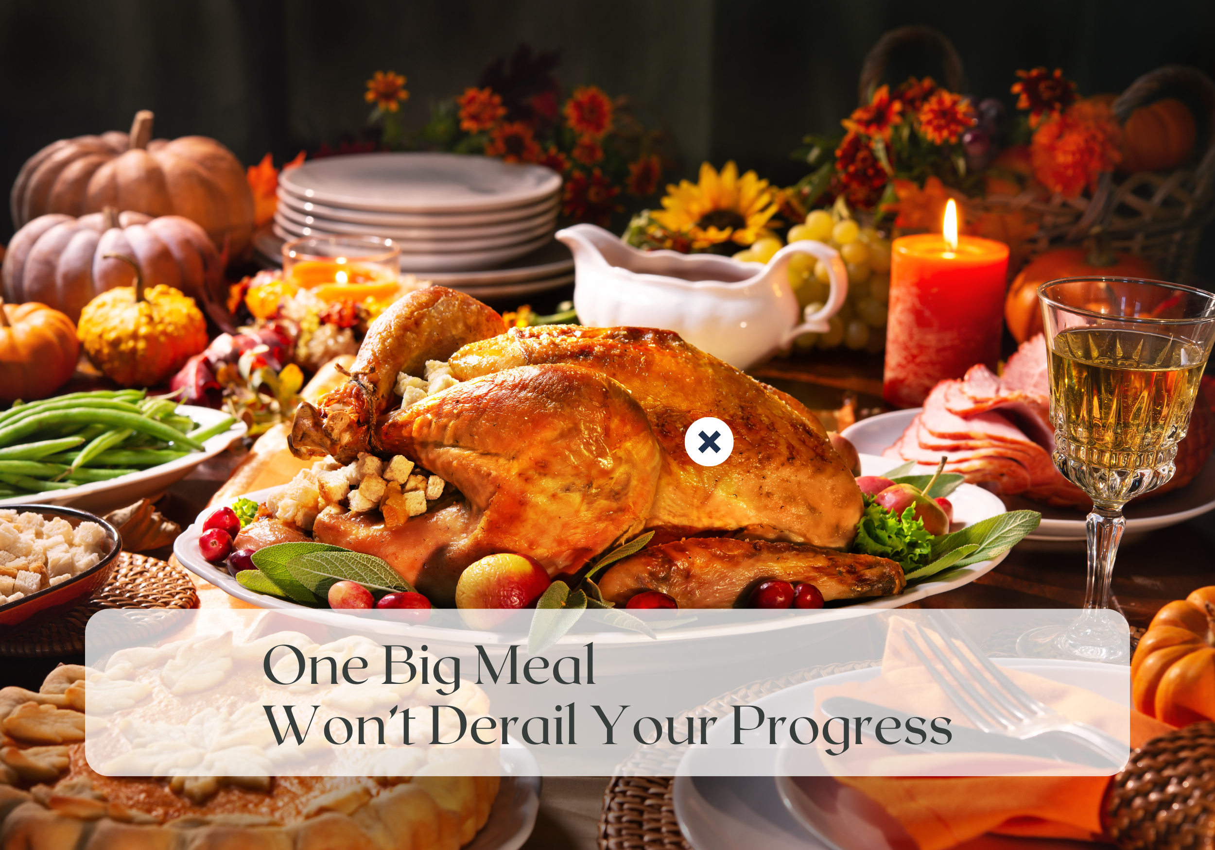 Wellness Wednesday: One Big Meal Won’t Derail Your Progress