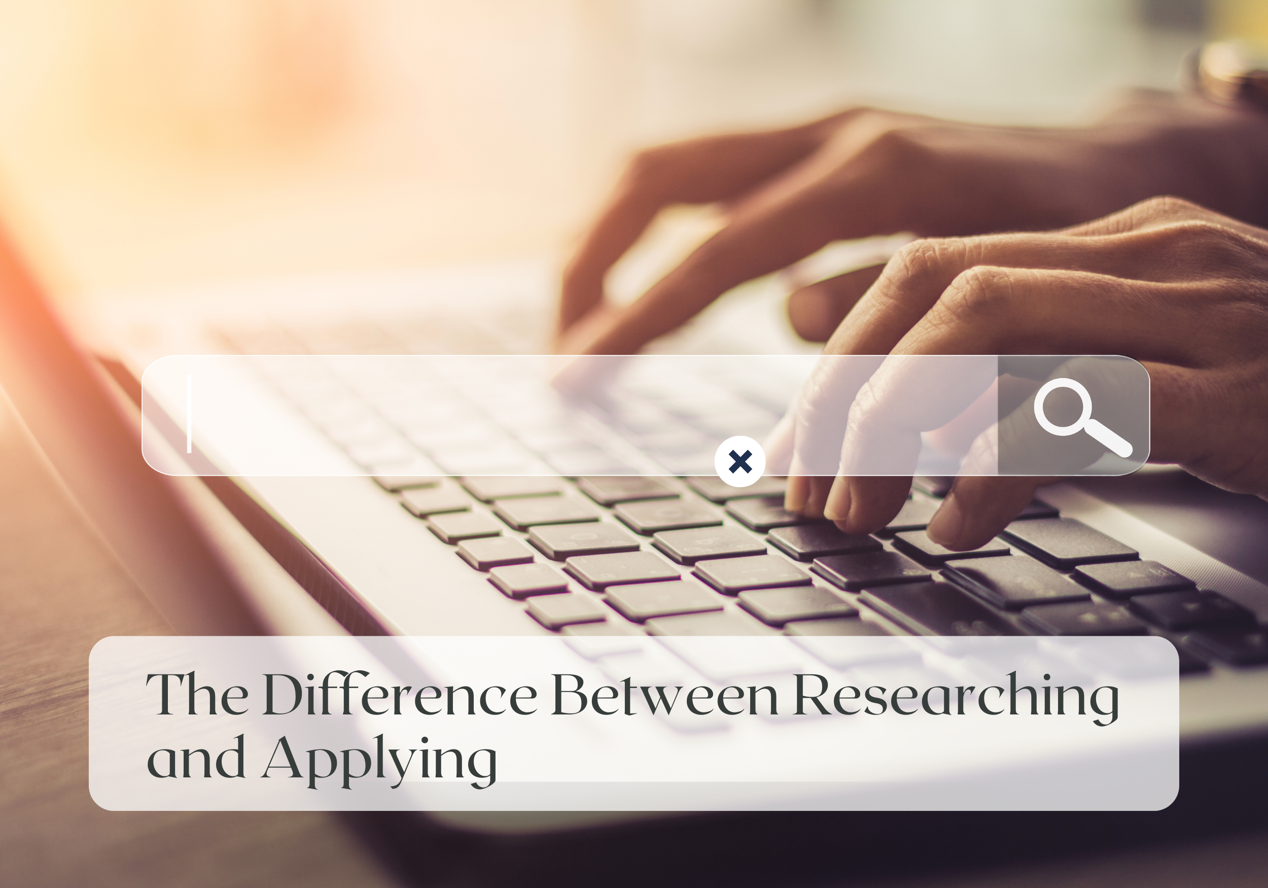Wellness Wednesday: The Difference Between Researching and Applying