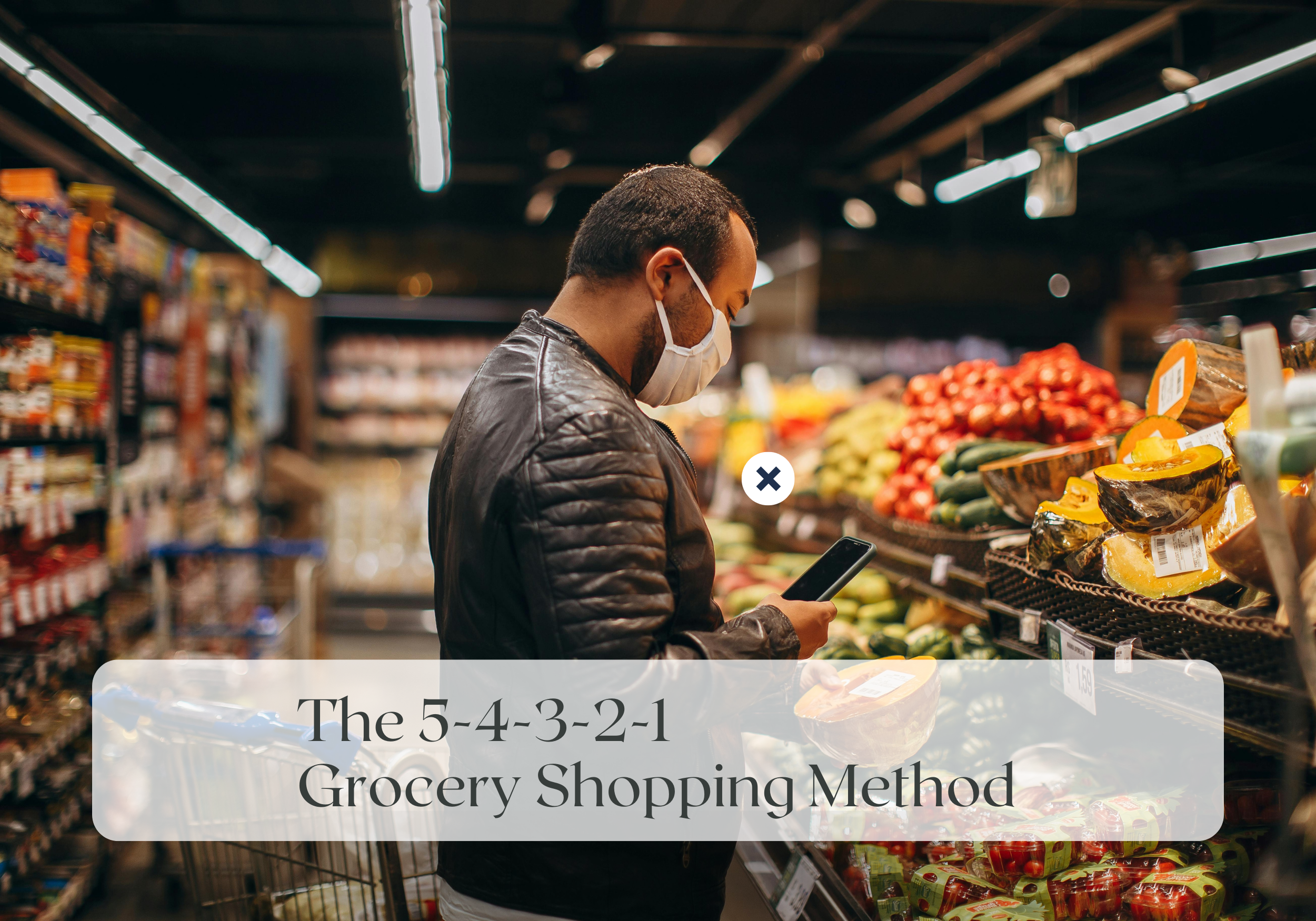 Wellness Wednesday: The 5-4-3-2-1 Grocery Shopping Method