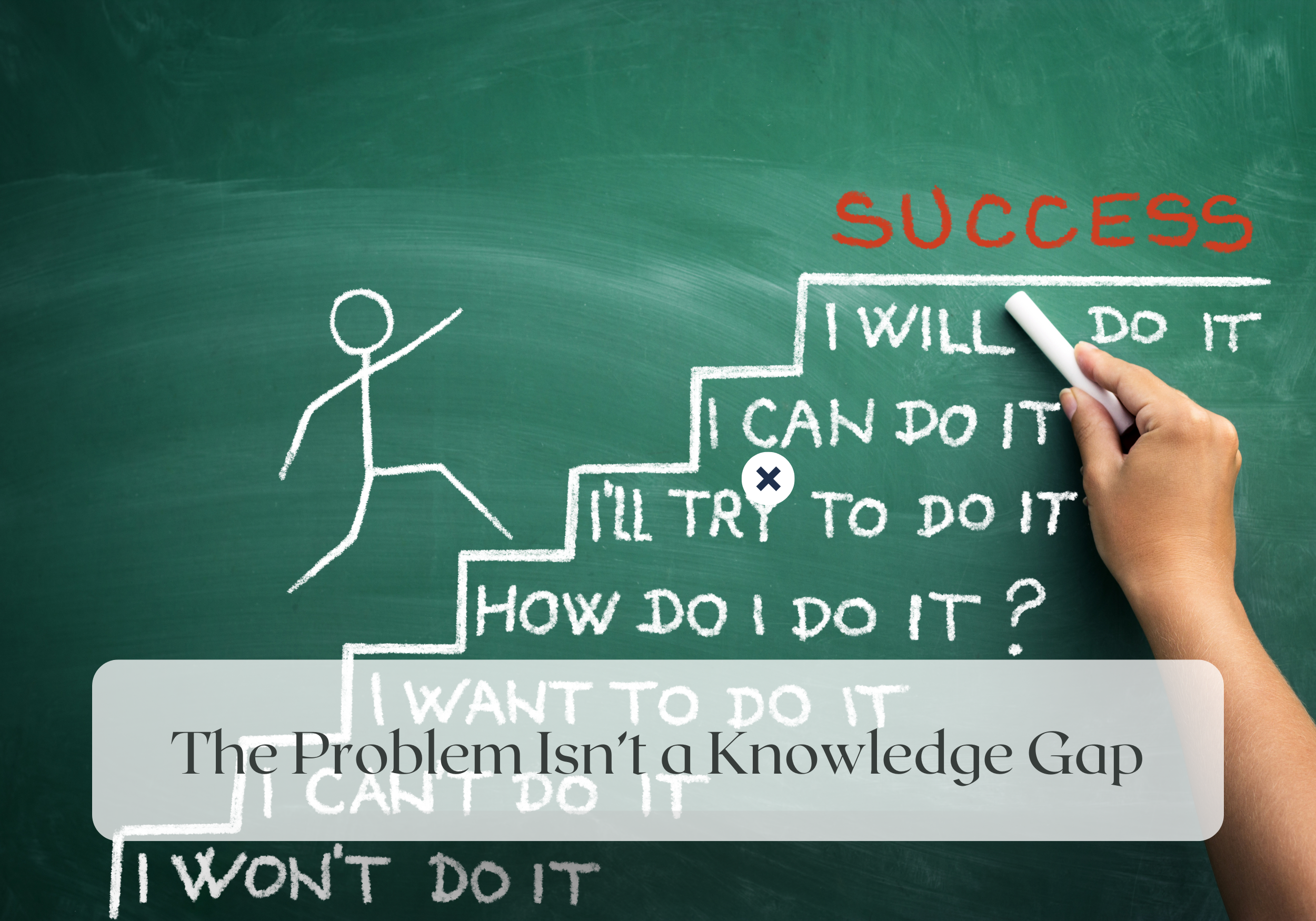 Wellness Wednesday: The Problem Isn’t a Knowledge Gap