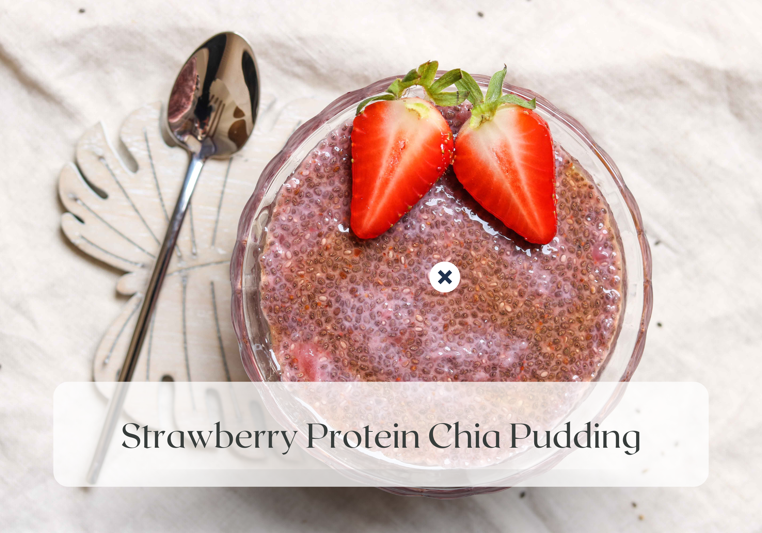Meatless Monday: Strawberry Protein Chia Pudding