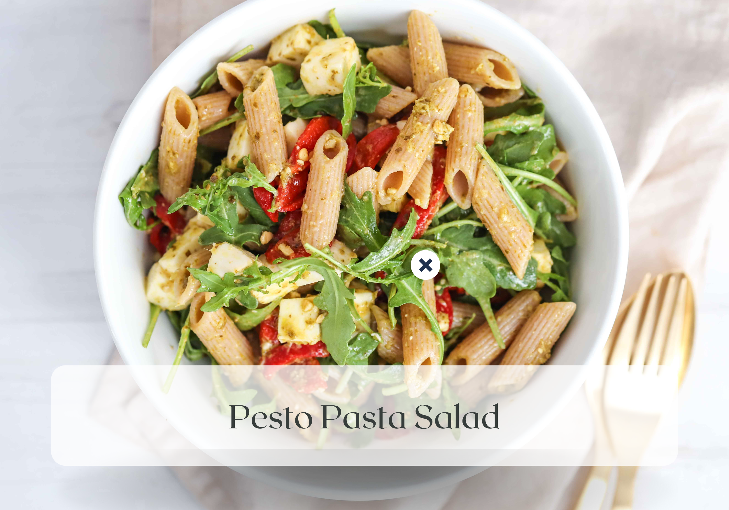 Meatless Monday: Pesto Pasta Salad