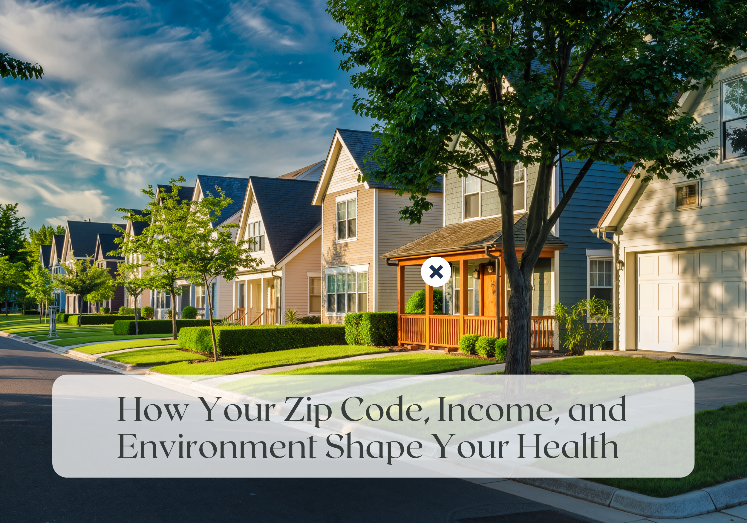Wellness Wednesday: How Your Zip Code, Income, and Environment Shape Your Health