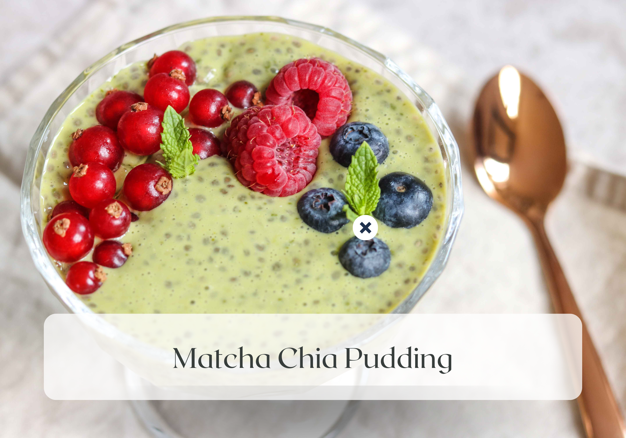 Meatless Monday: Matcha Chia Pudding