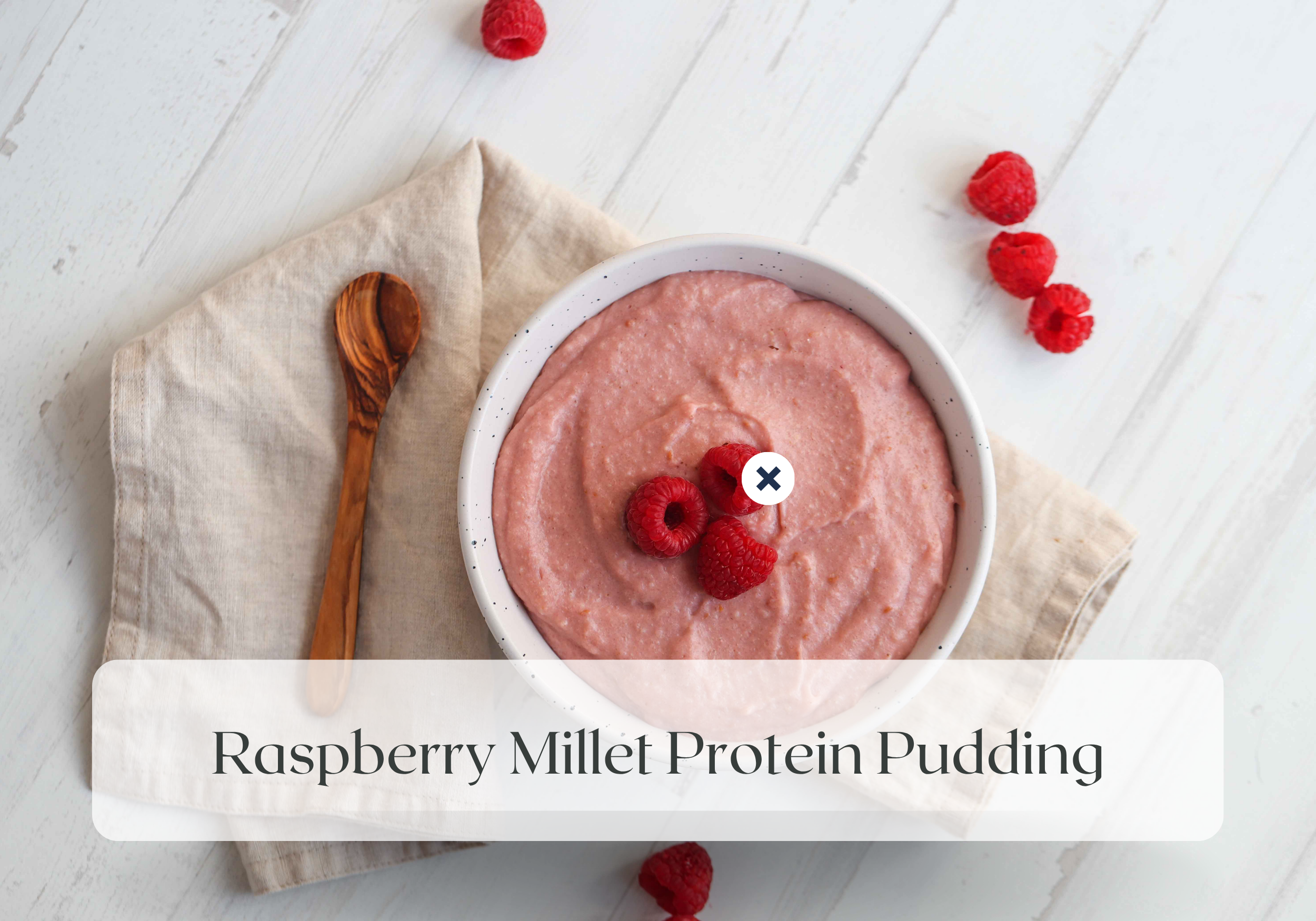 Meatless Monday: Raspberry Millet Protein Pudding