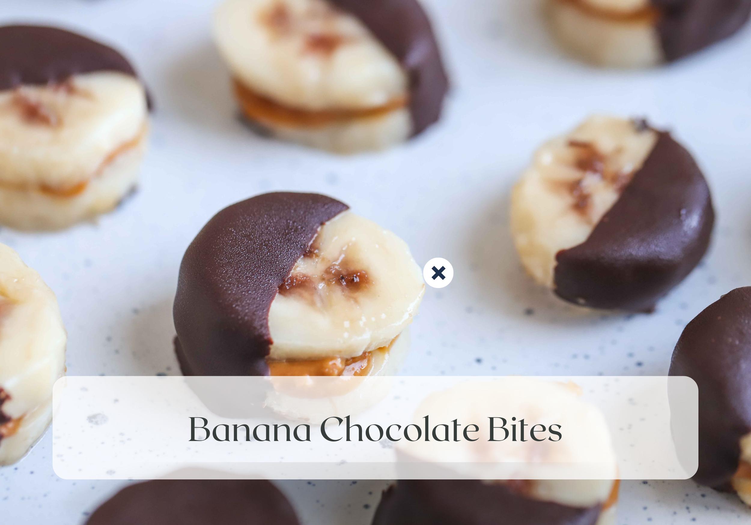 Meatless Monday: Banana Chocolate Bites