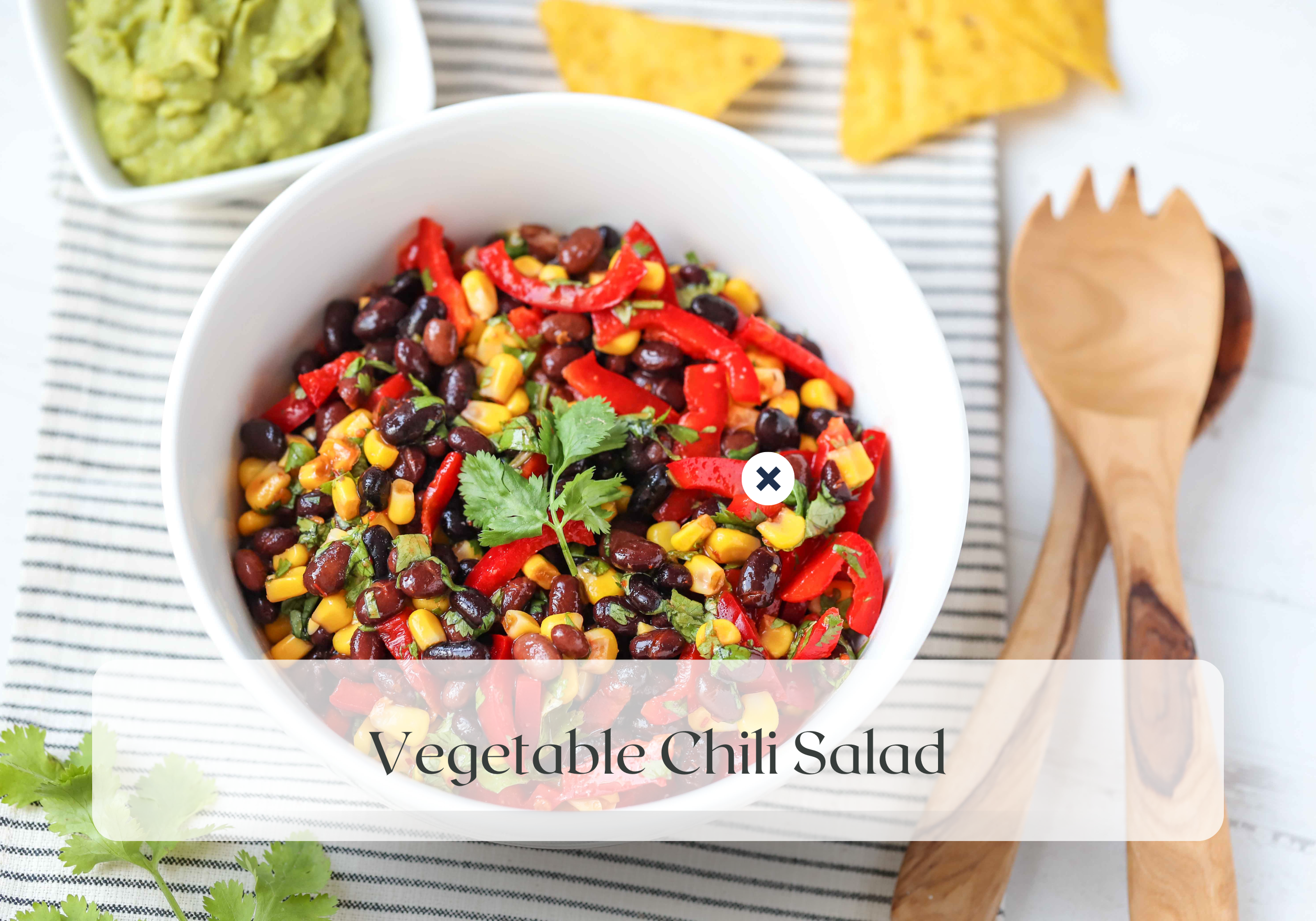 Meatless Monday: Vegetable Chili Salad