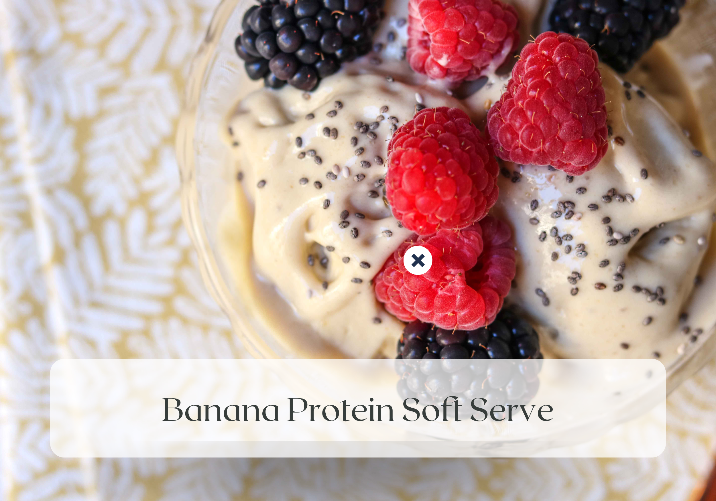 Meatless Monday: Banana Protein Soft Serve