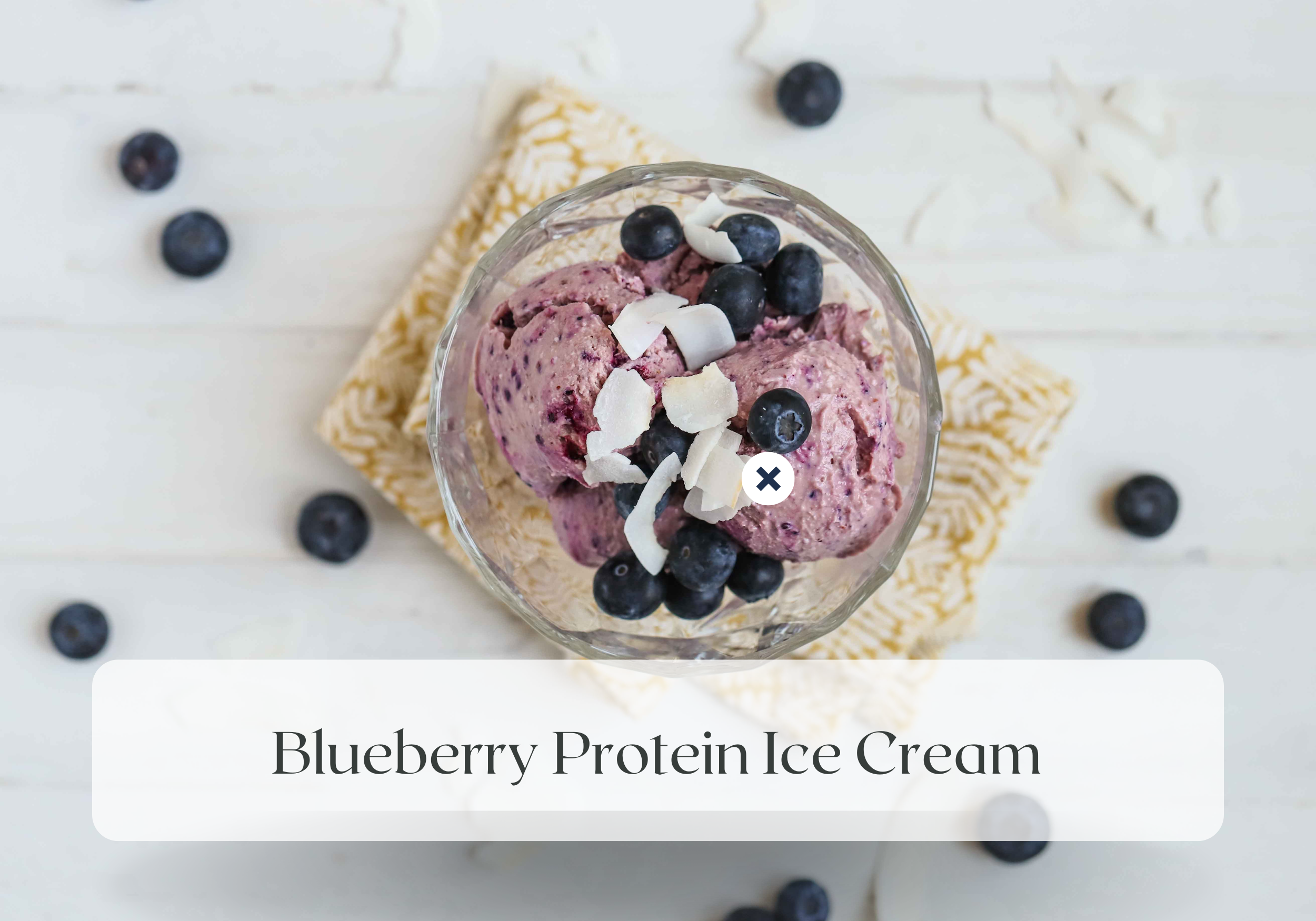 Meatless Monday: Blueberry Protein Ice Cream