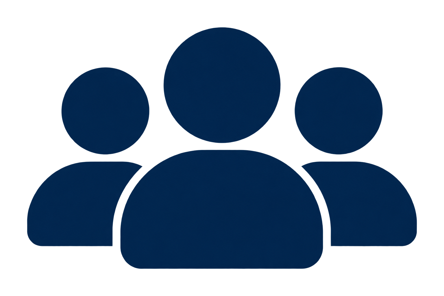 Abstract dark blue gradient with glowing circular shapes overlapping each other.