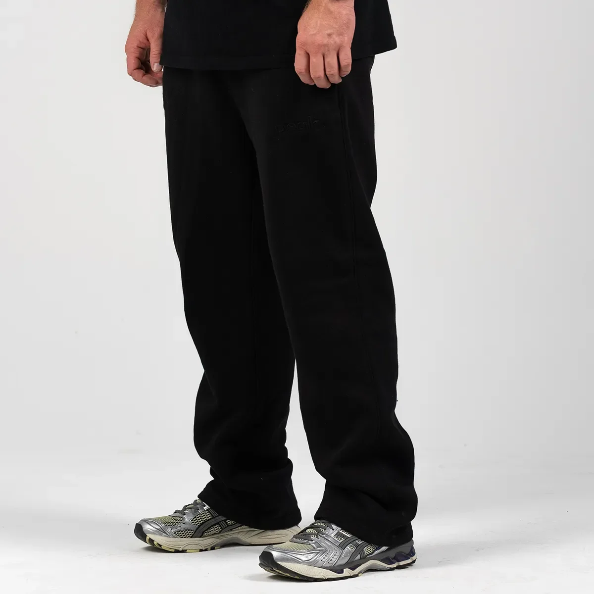 No Cuff Track Pant - $50