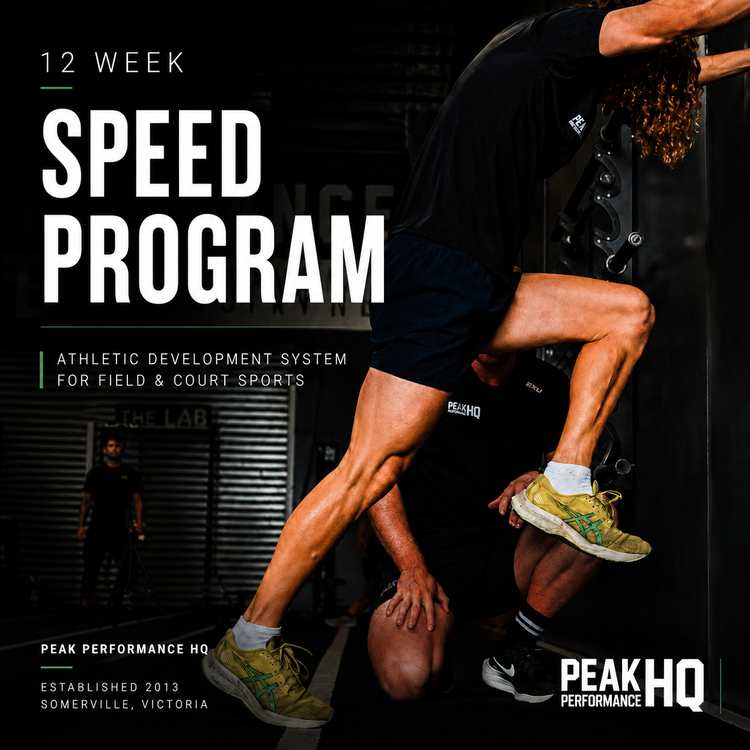 12 Week Speed Program