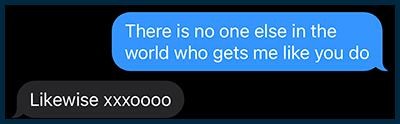 best sweet SMS line screenshot