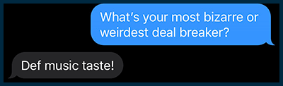 deal-breaker SMS line screenshot