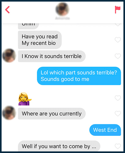 Does Your Tinder Bio Have Too Much Information?