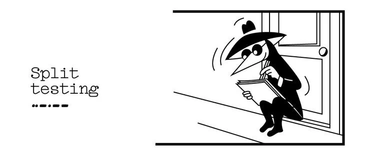 Split Testing Graphic