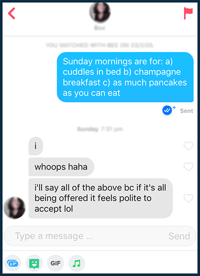 Sweet flirty text messages to send to a girl red pill tinder profile