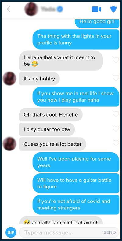 Tinder hobbies