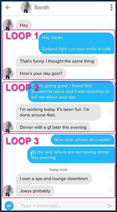 Tinder start conversation to a how How to