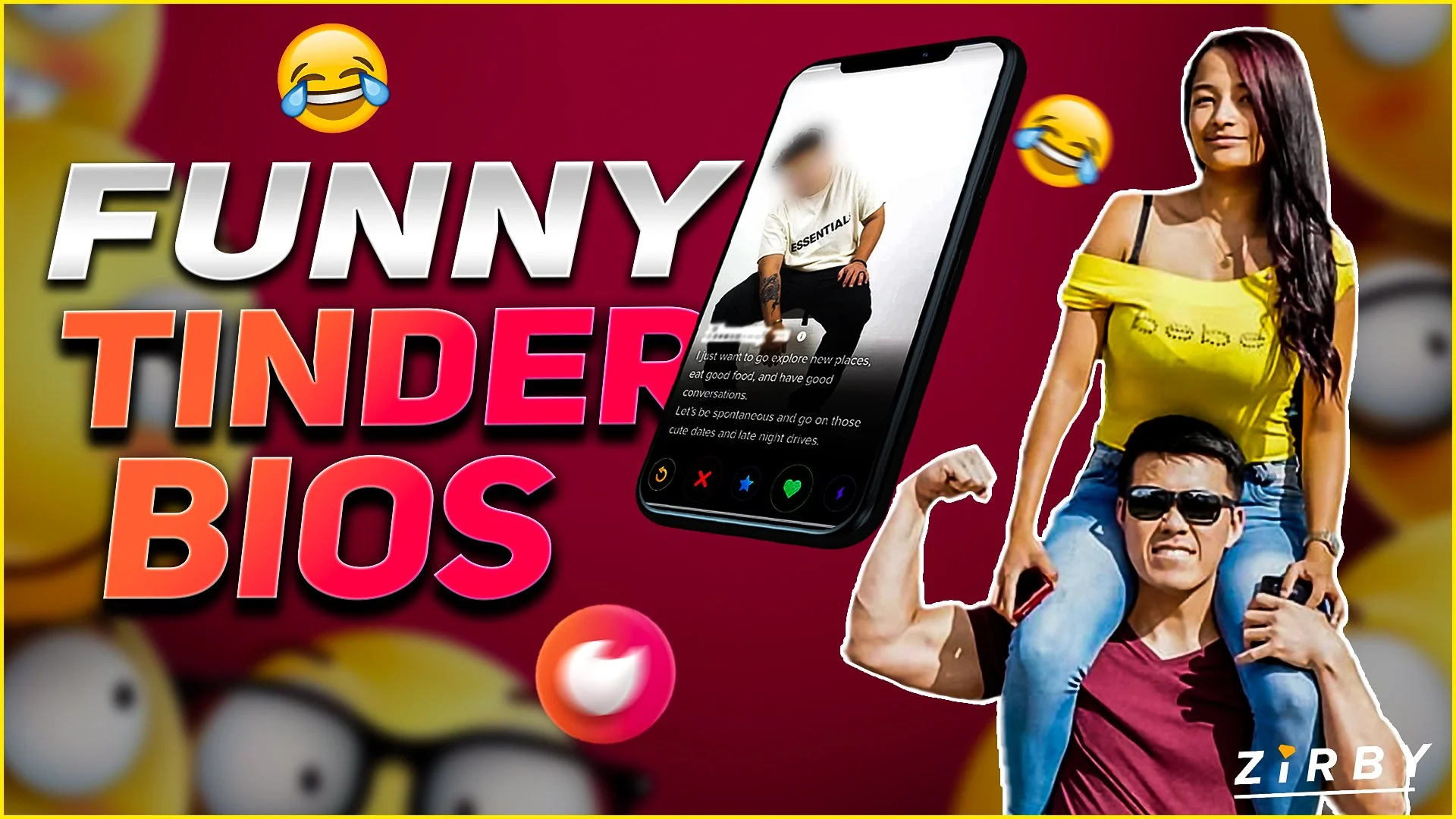 33+ Funny Tinder Bio Examples To Hook Girls In — Zirby