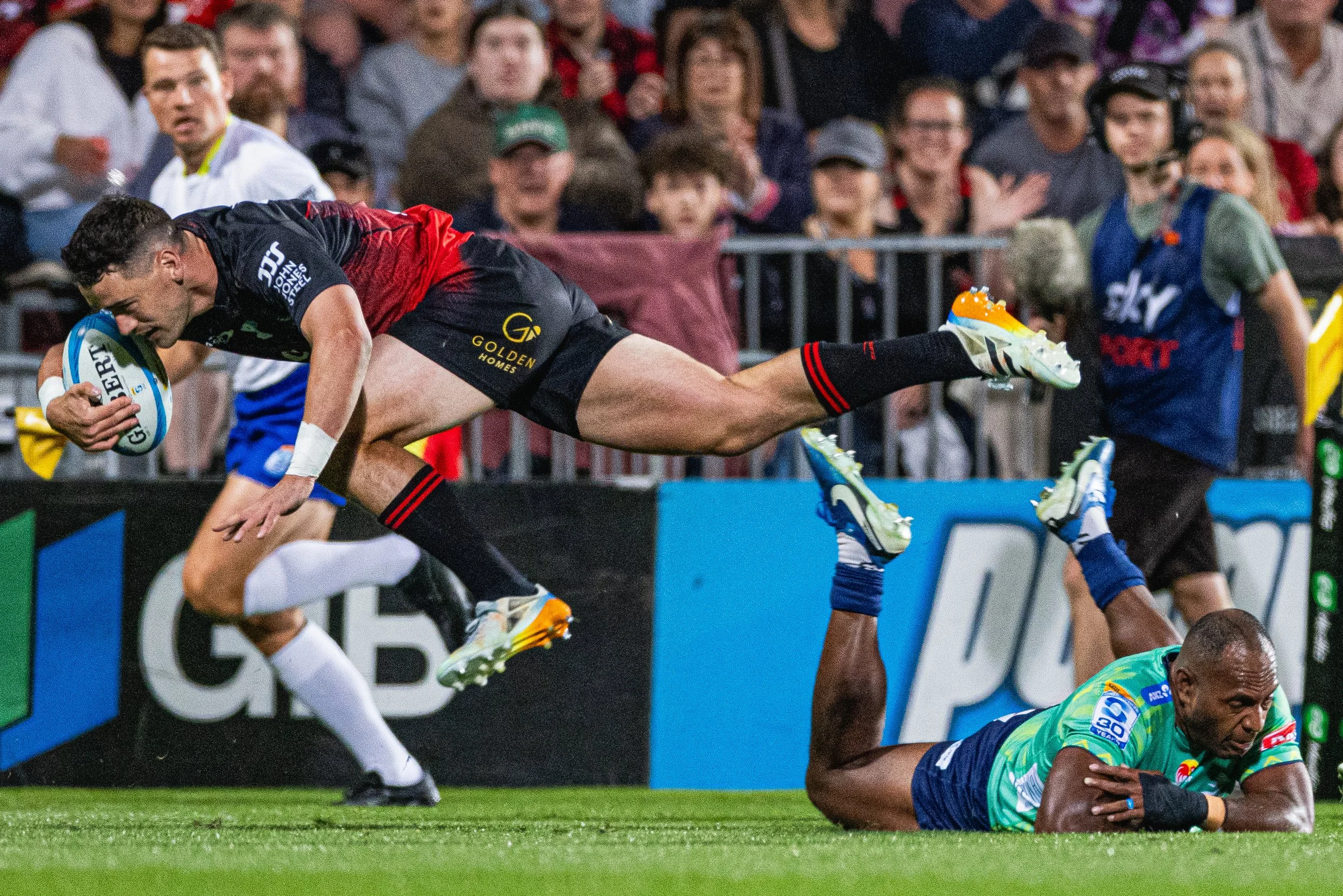 Super Rugby Pacific 2026 Round 8 - Crusaders 69-26 Fijian Drua - 03/04/2026.