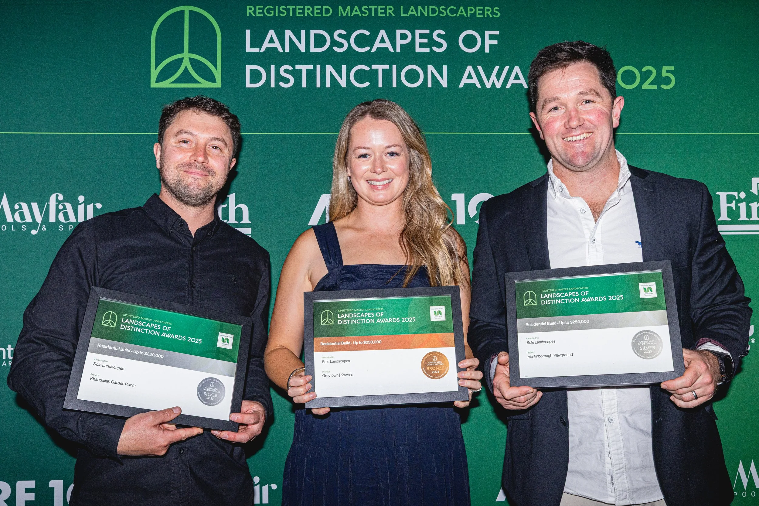 Registered Master Landscapers - Landscapes of Distinction Awards 2025 - 26/07/2025.