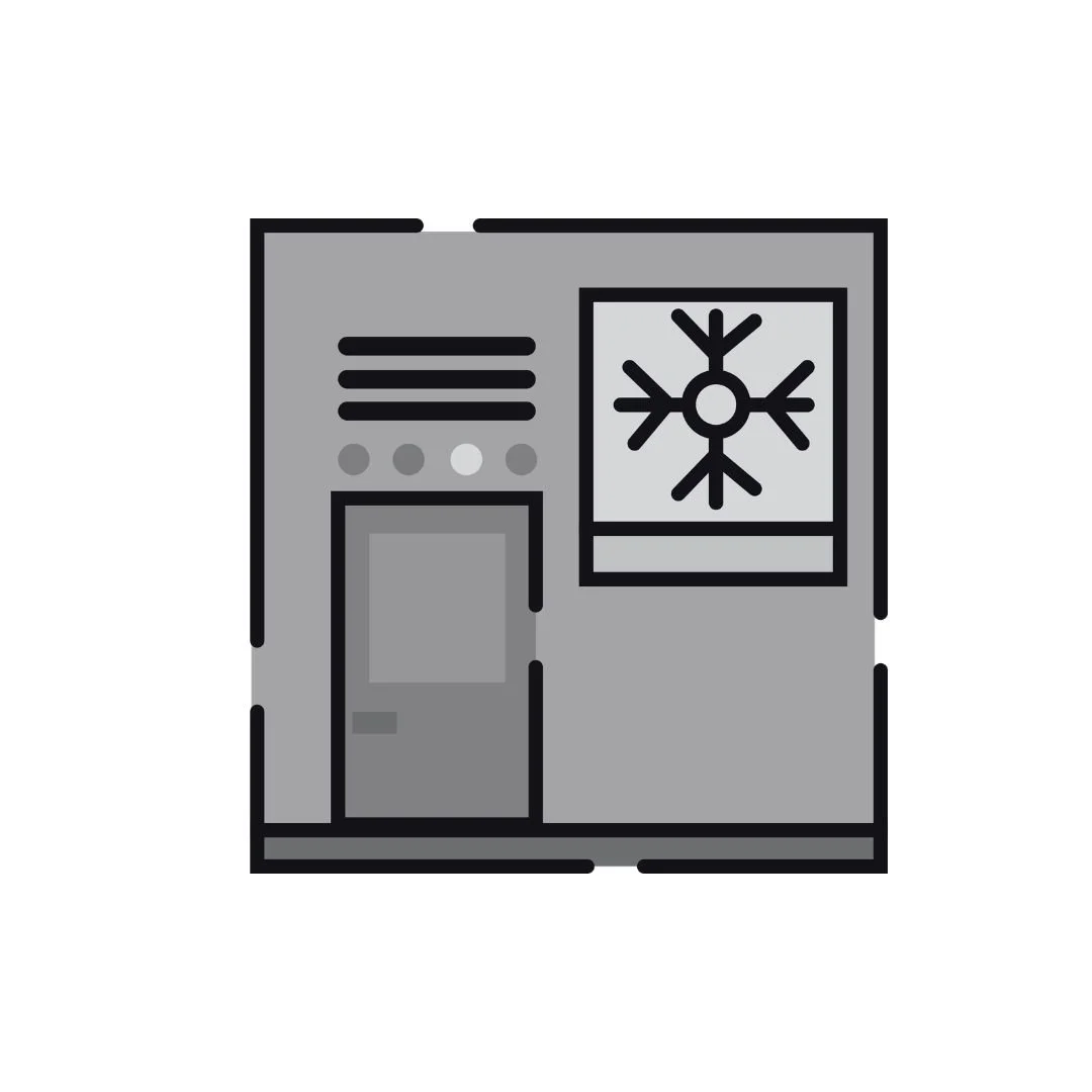Cool Room - Walk-in cool room for reliable cold storage, keeping food and drinks fresh and at the right temperature. Ideal for catering, functions and high-volume use.